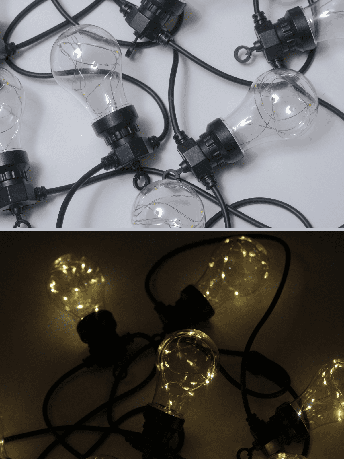 Изображение товара Электрогирлянда China dans hx-29 уличная 5м 10LED теплый белый влагозащита