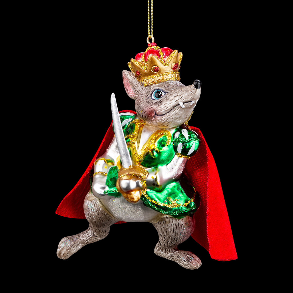 Изображение товара Елочная игрушка Мышиный король Erichkrause decor 59290 31 см х 51 см разноцветный