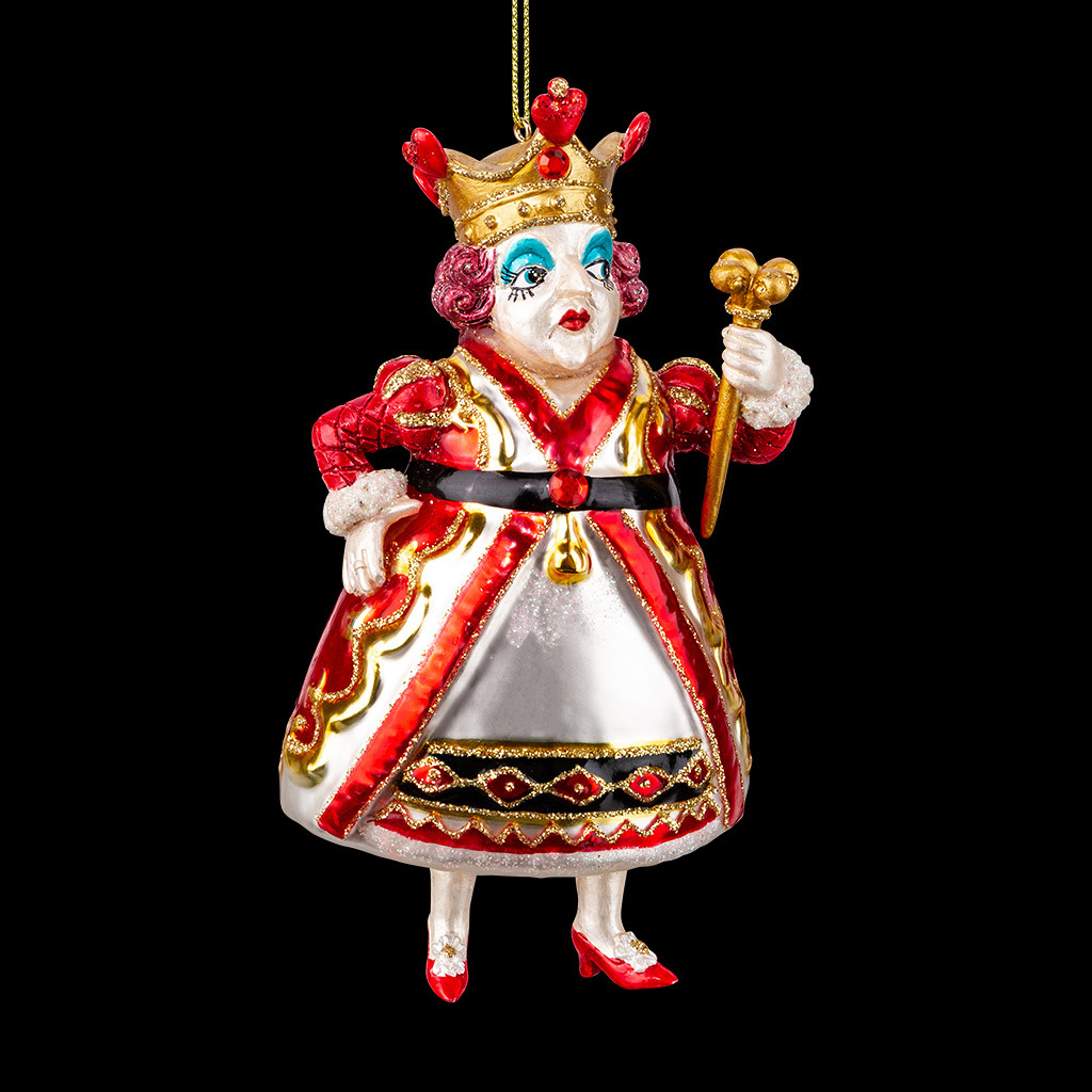 Изображение товара Елочная игрушка Червонная королева Erichkrause decor 59279 36 см х 54 см разноцветный