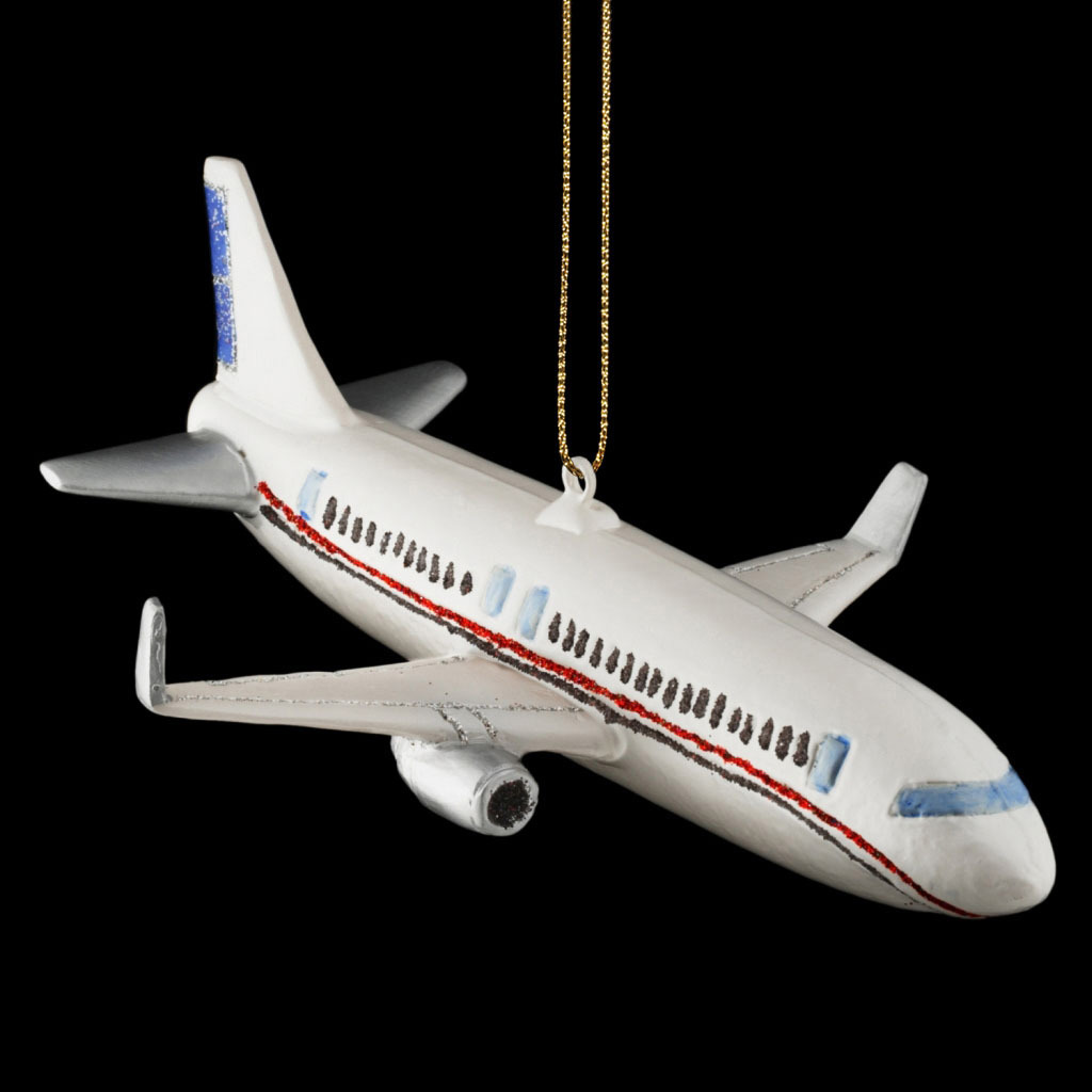Изображение товара Елочная игрушка Воздушный лайнер Erichkrause decor 45811 39 см х 42 см разноцветный