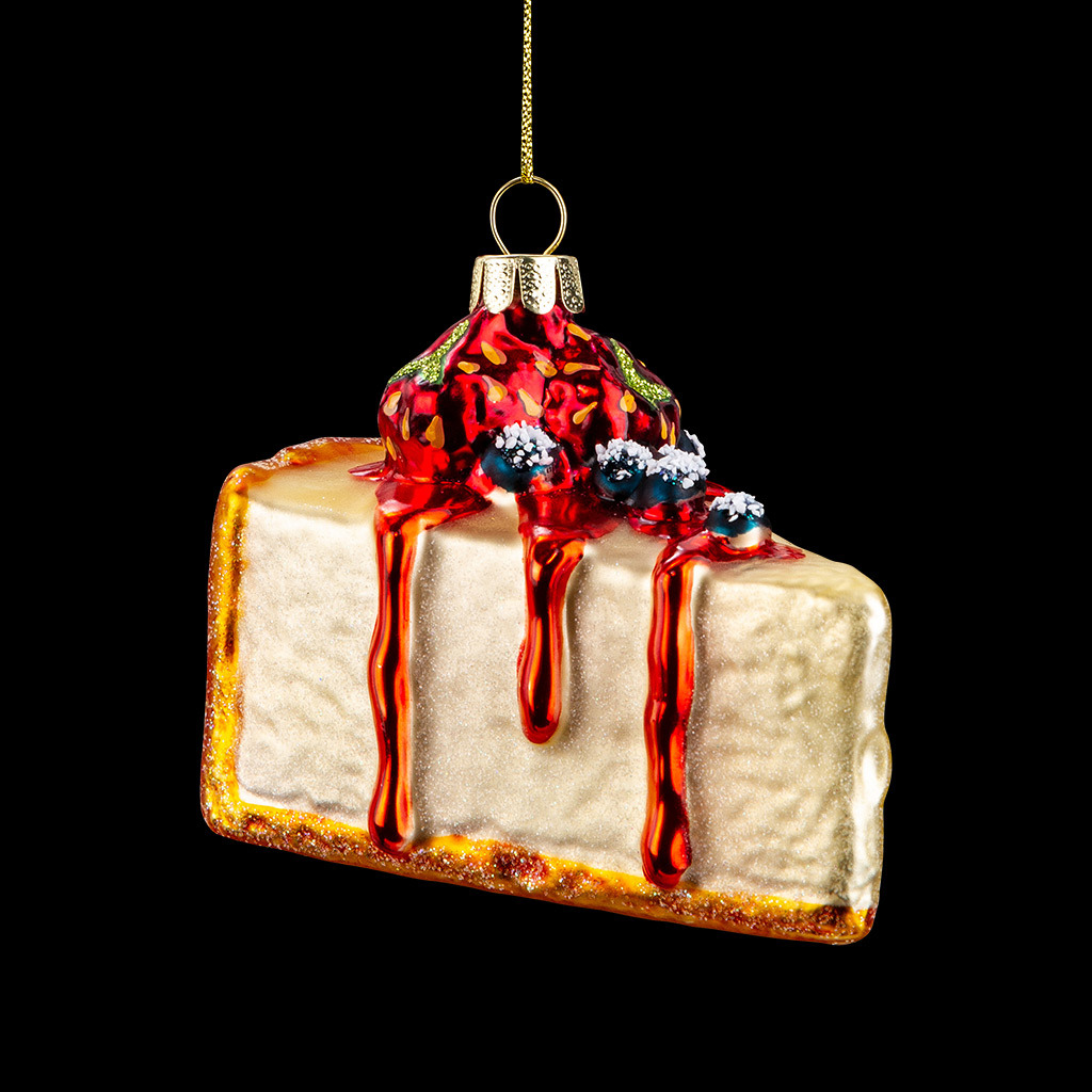 Изображение товара Елочная игрушка Чизкейк Erichkrause decor 30 см новогоднее украшение