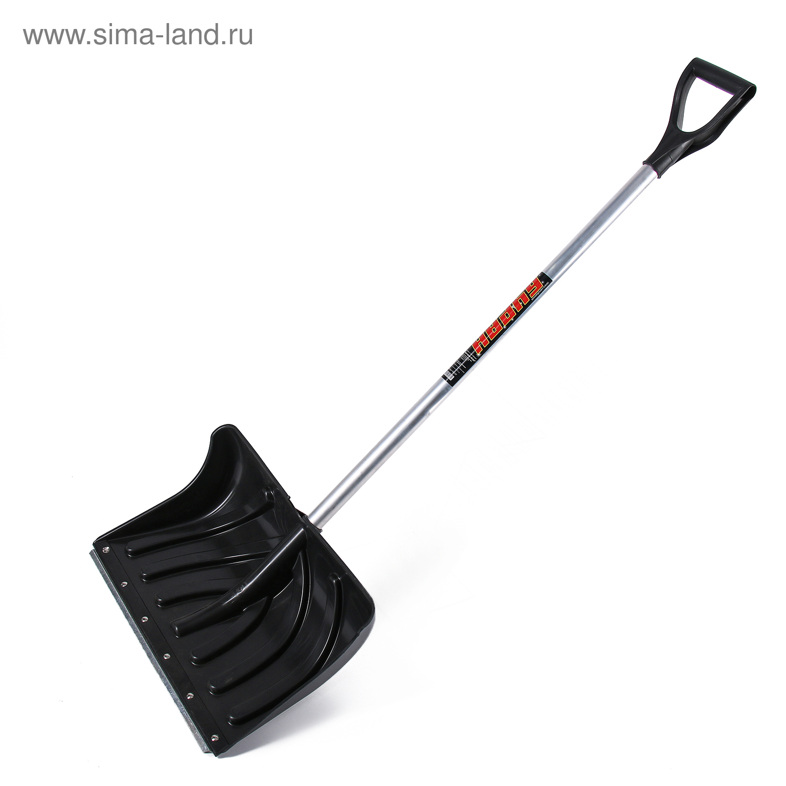 Изображение товара Лопата для уборки снега Инструм-Агро с алюминиевым черенком 50.50х34см