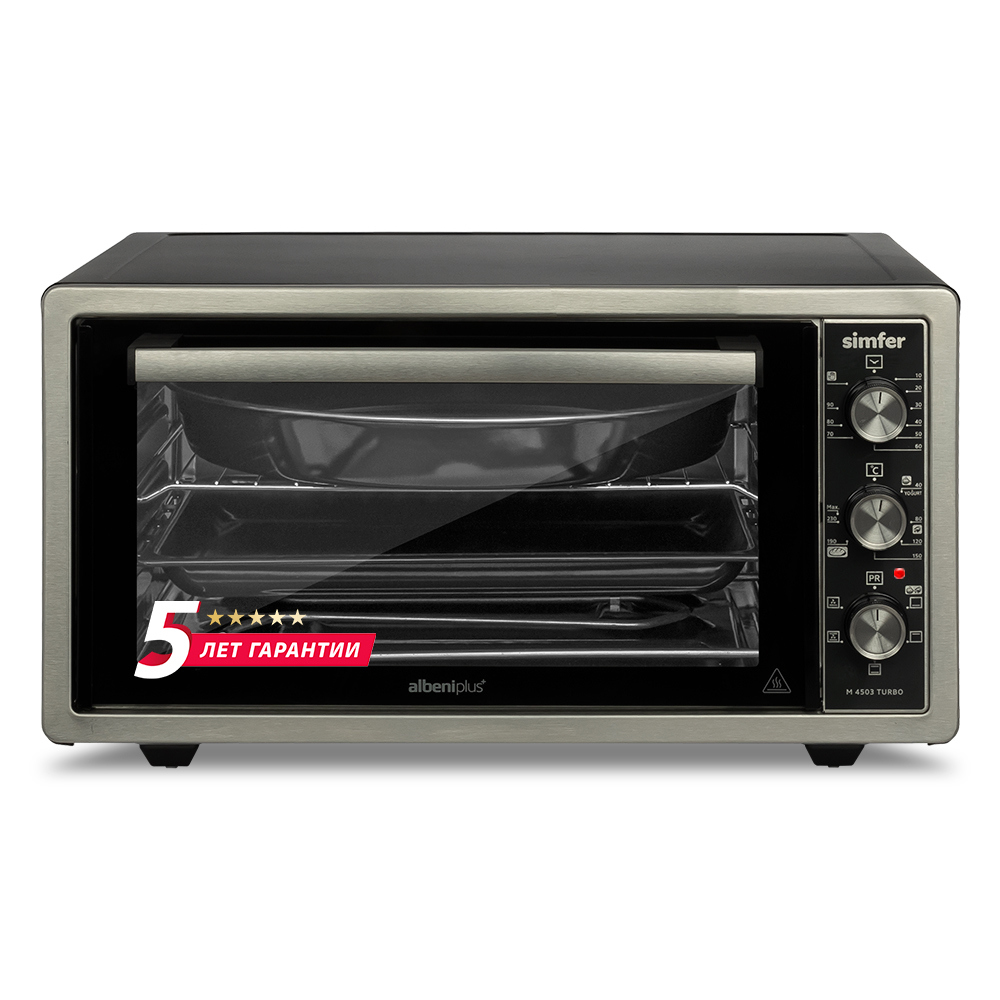 Изображение товара Электрическая мини-печь Simfer M45 ALBENI Plus Comfort M4503 45л более 5 режимов