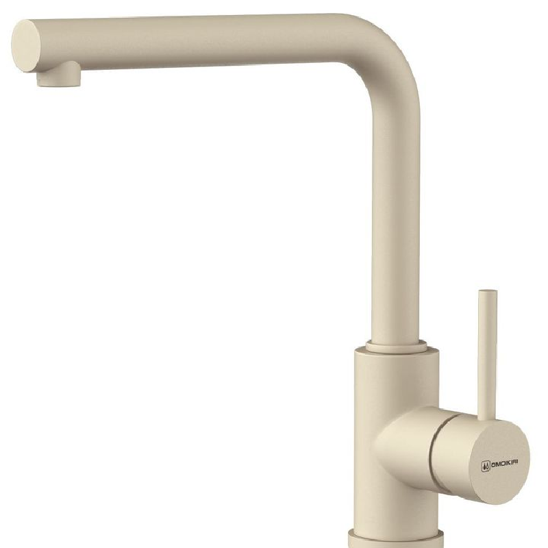 Изображение товара Смеситель для кухни однорычажный Omoikiri Nakagawa излив 24.3 см цвет светло-бежевый