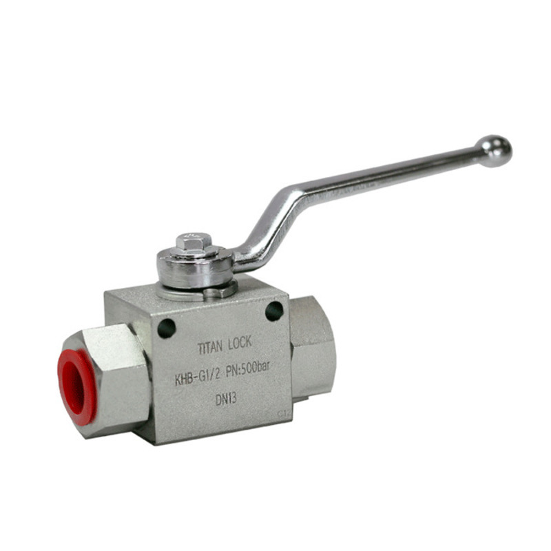 Изображение товара Кран шаровой гидравлический Titan Lock 3/8" внутренний-наружный сталь