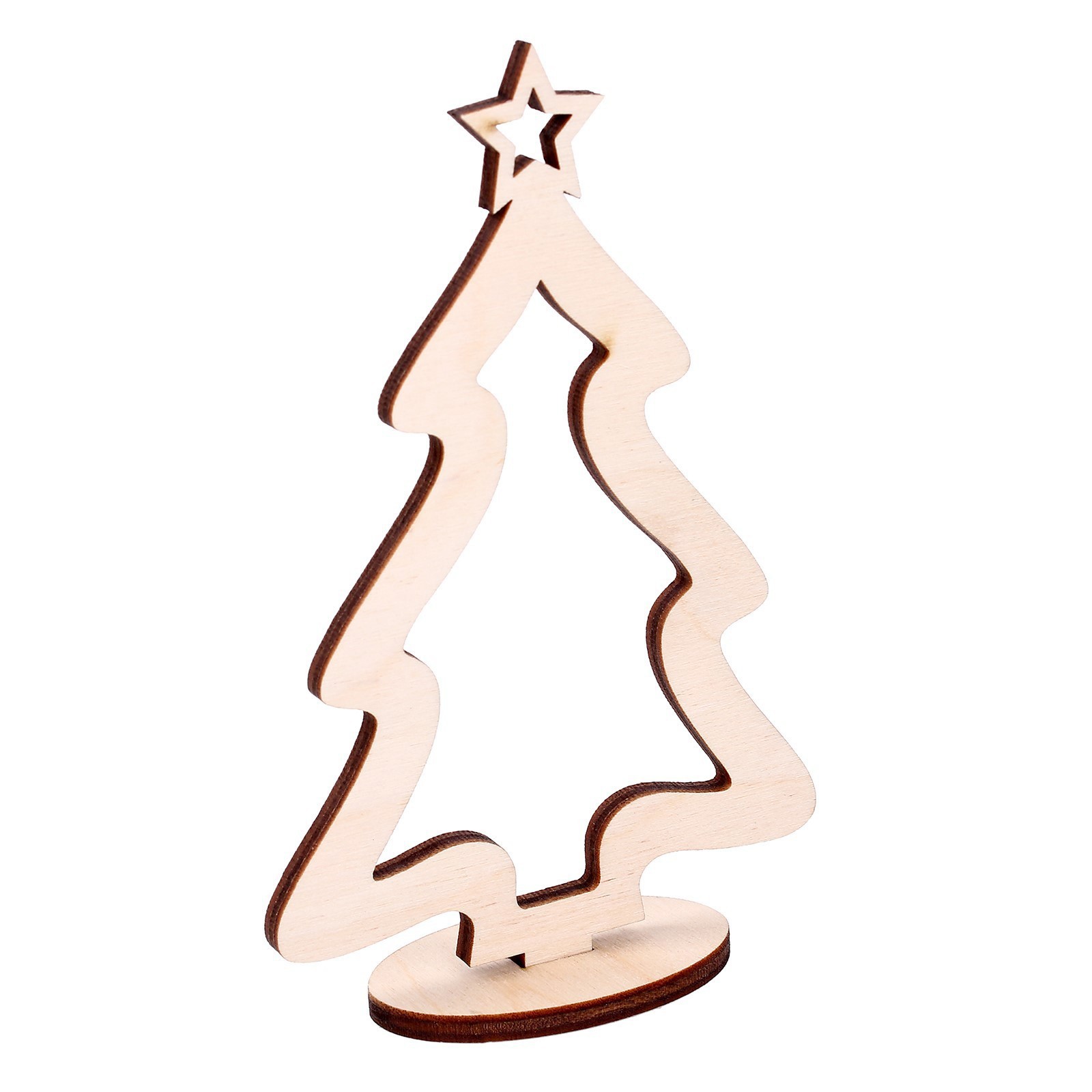 Изображение товара Модель из дерева WoodLand Toys Ёлка сборная №1 8x10 см