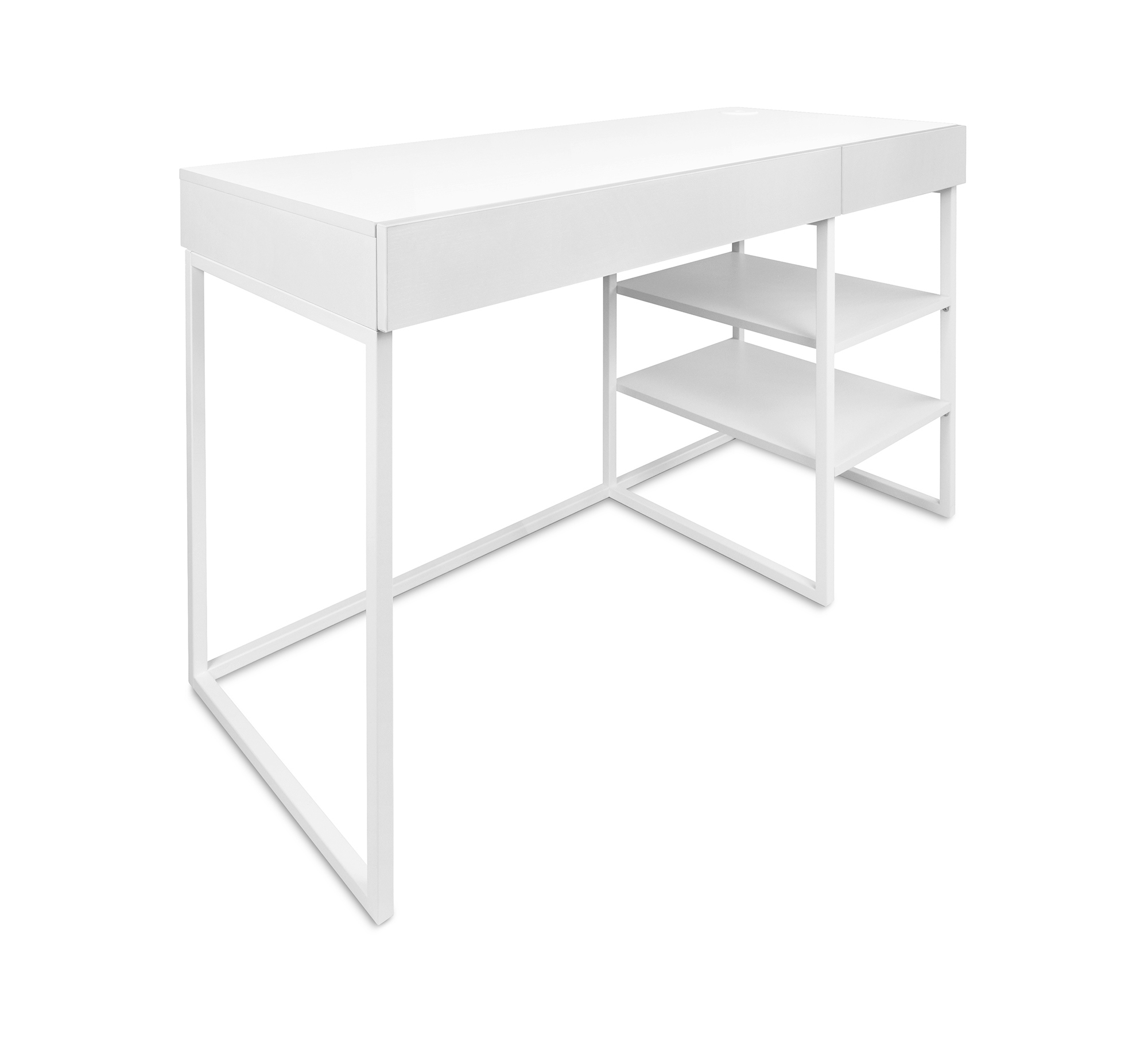 Изображение товара Компьютерный стол Metaldesign MD 795 123x76x50 см ЛДСП белый