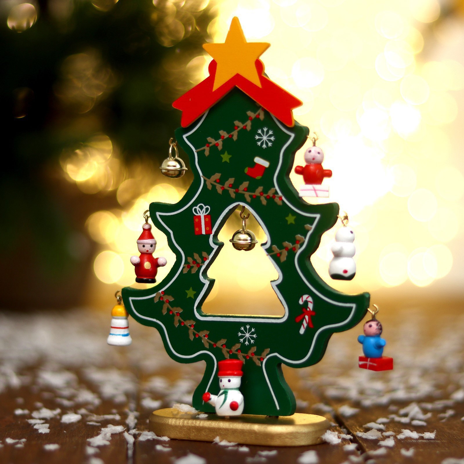 Изображение товара Новогодний сувенир Лесная Мастерская ёлка 13х18 см