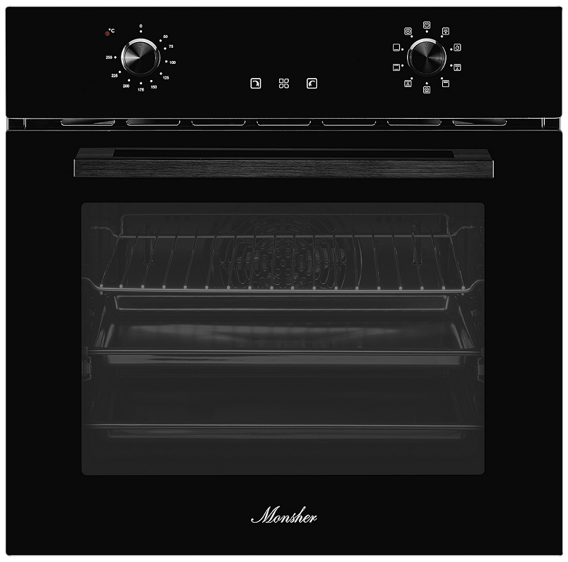 Изображение товара Электрический встраиваемый духовой шкаф Monsher MOE 6092 Noir 70L