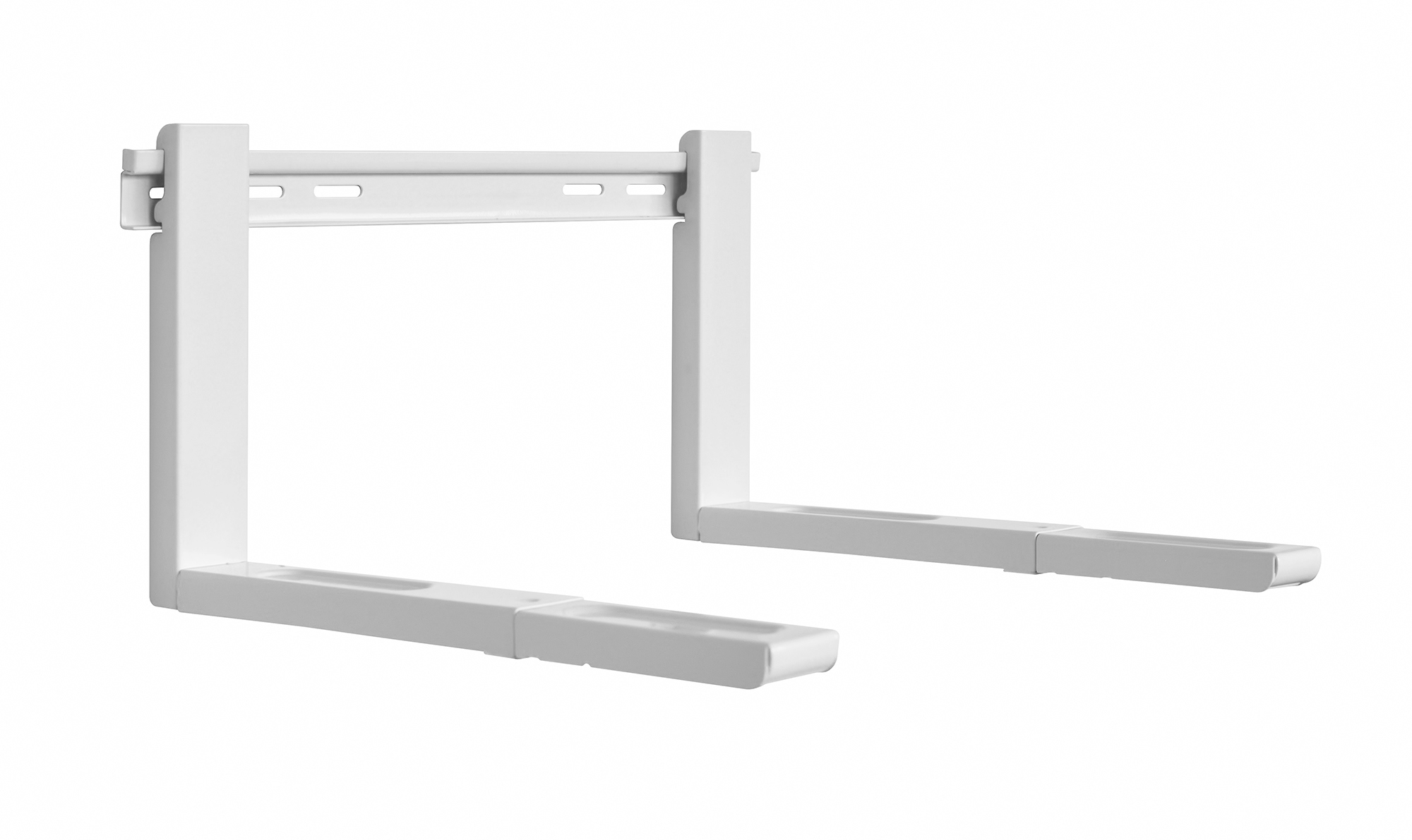 Изображение товара Кронштейн для СВЧ и бытовой техники Metaldesign MD 3702 белый регулируемый