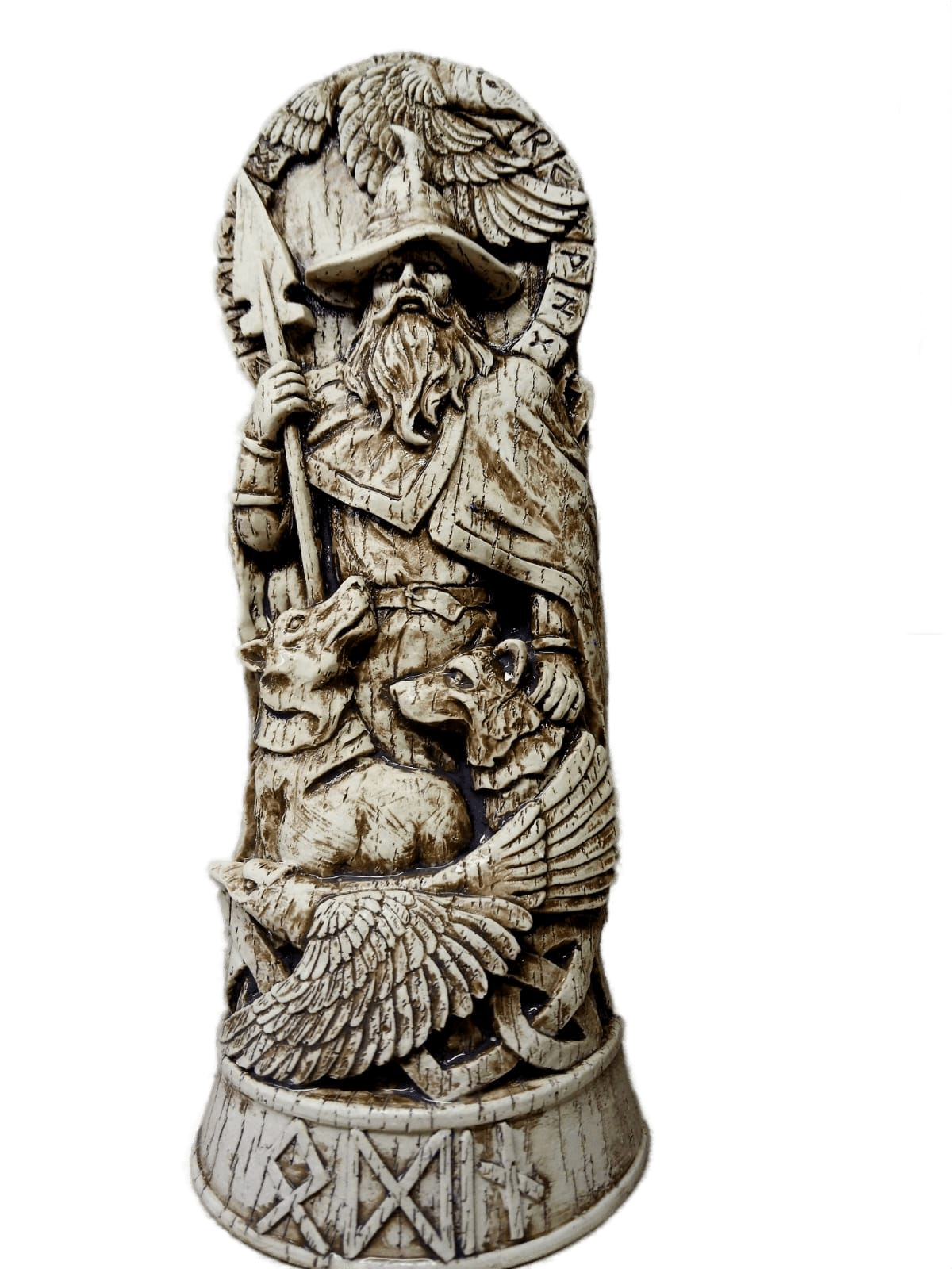 Изображение товара Барельеф Один 22 см — декоративная фигура из гипса