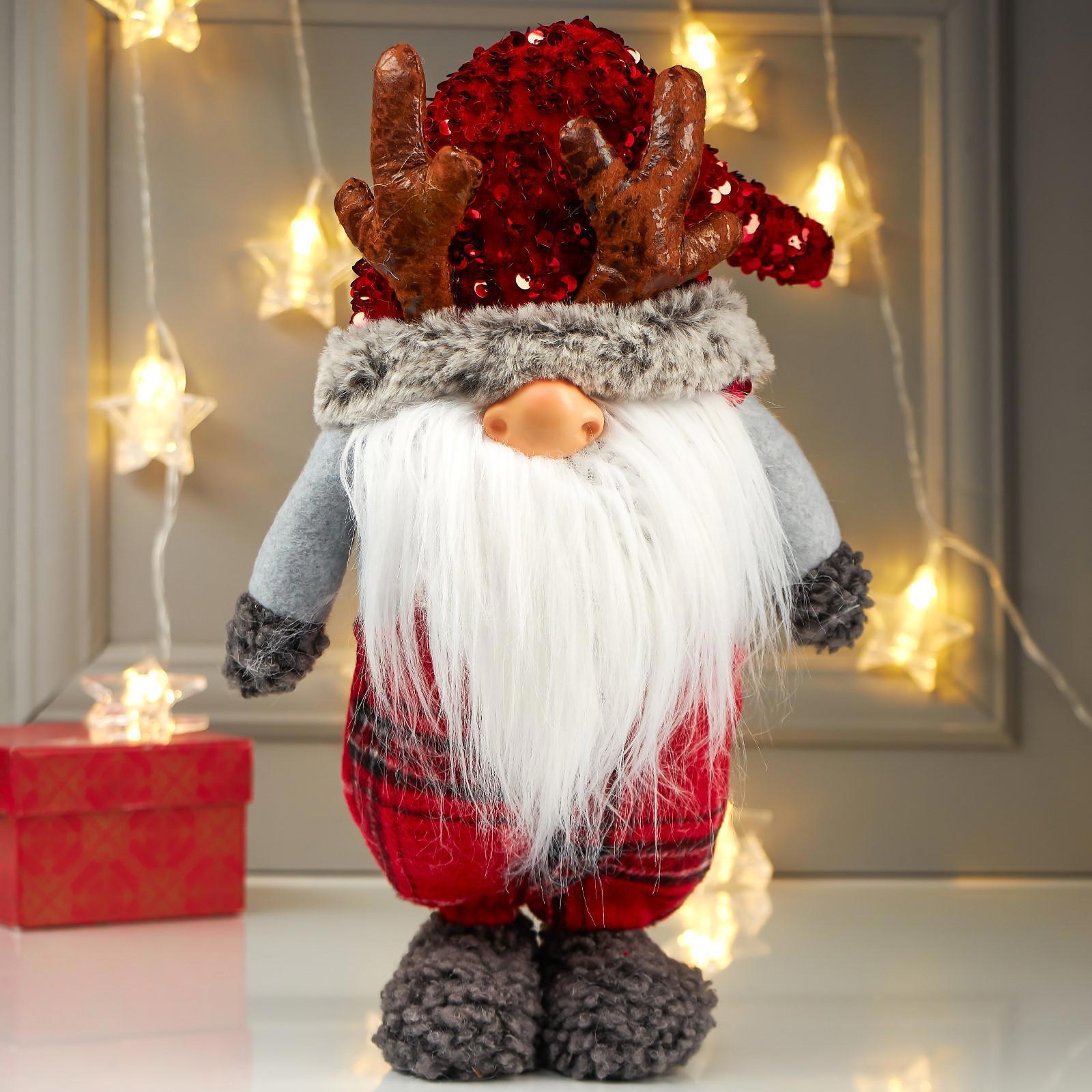 Изображение товара Фигура декоративная Дед Мороз 48 см Simaland для новогоднего декора