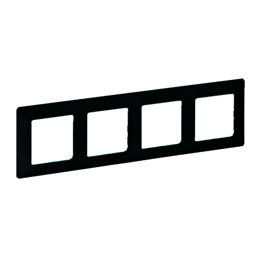 Изображение товара Рамка для розеток и выключателей Legrand Valena life 4 поста антрацит