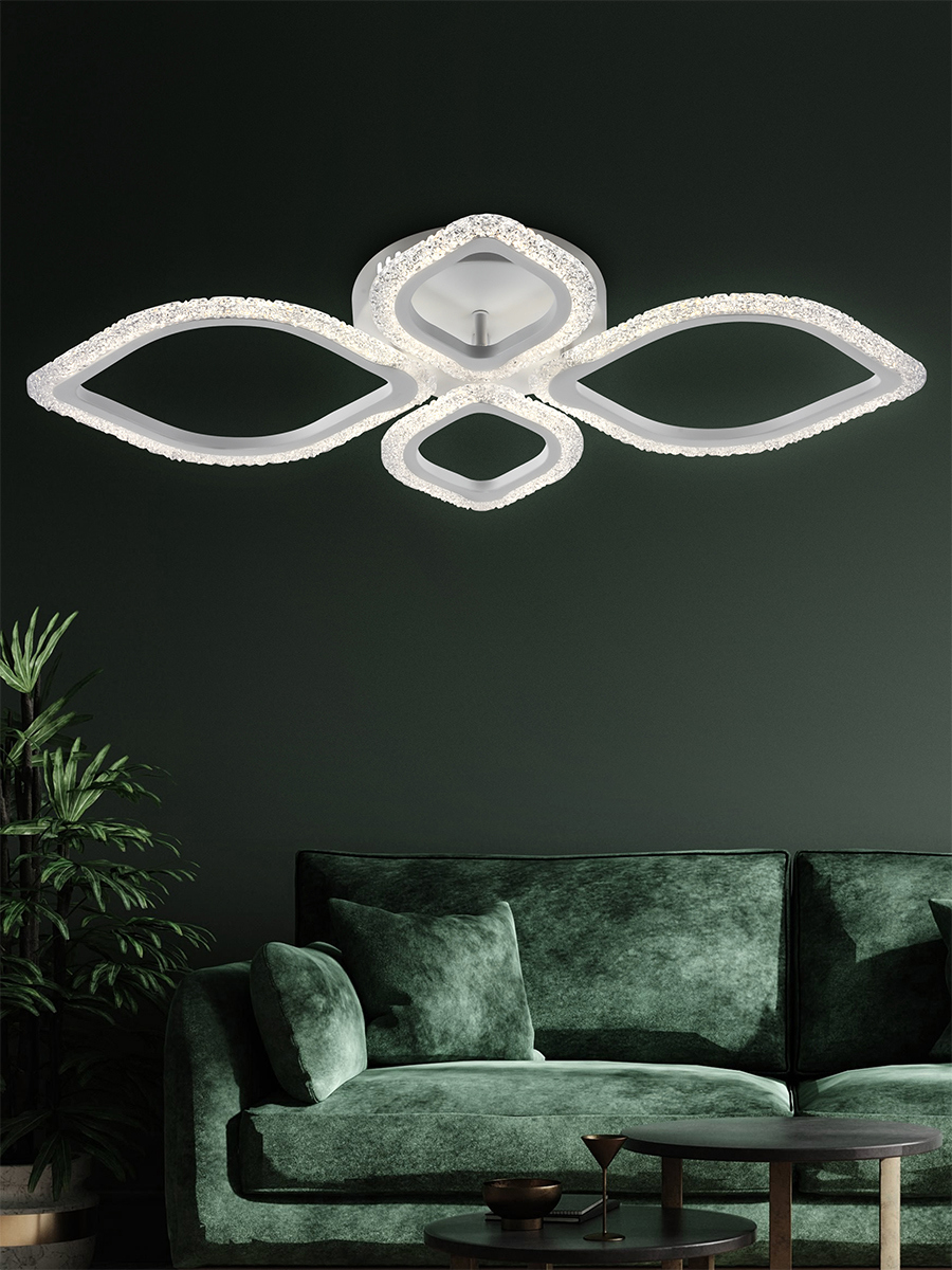 Изображение товара Люстра потолочная Rivoli Dietlinde с регулируемой яркостью и цветовой температурой