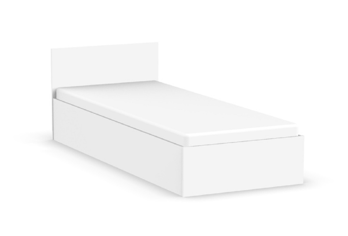 Изображение товара Кровать Эверест Модерн 80x200 см ЛДСП цвет белый