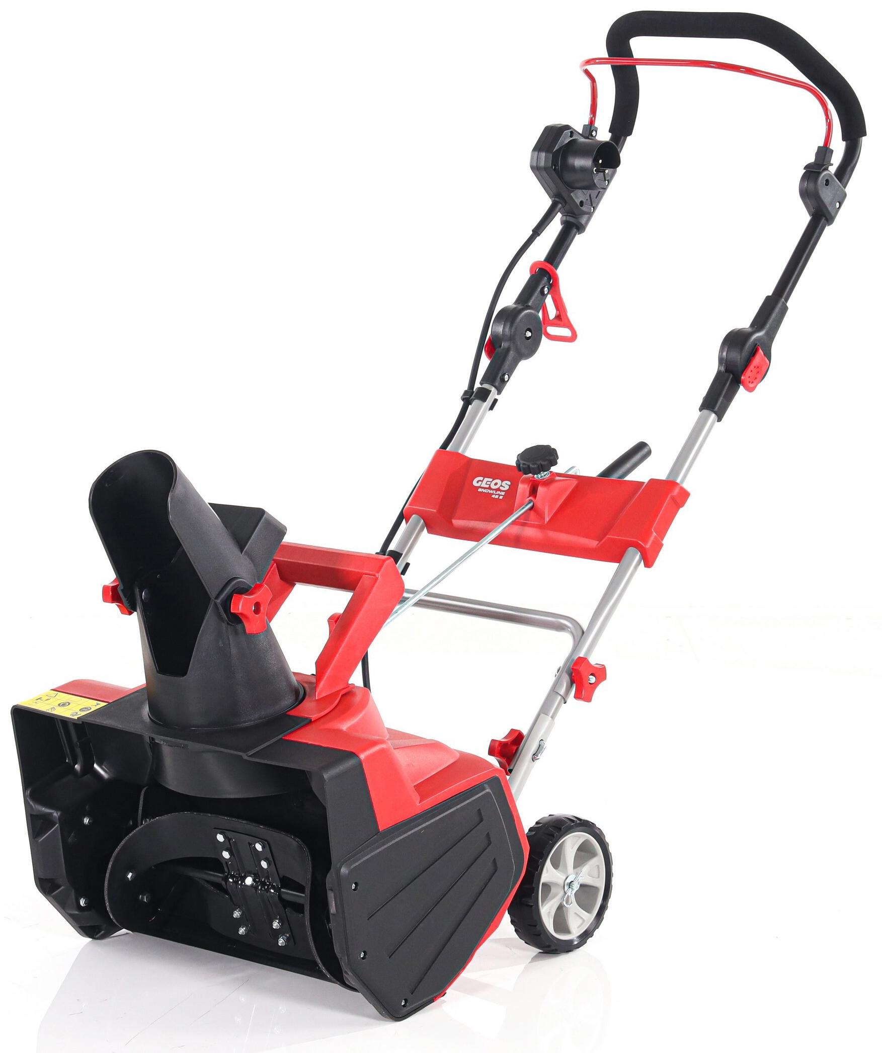 Изображение товара Электрический снегоуборщик GEOS Snowline E 46 см 2000 Вт с поворотом выброса