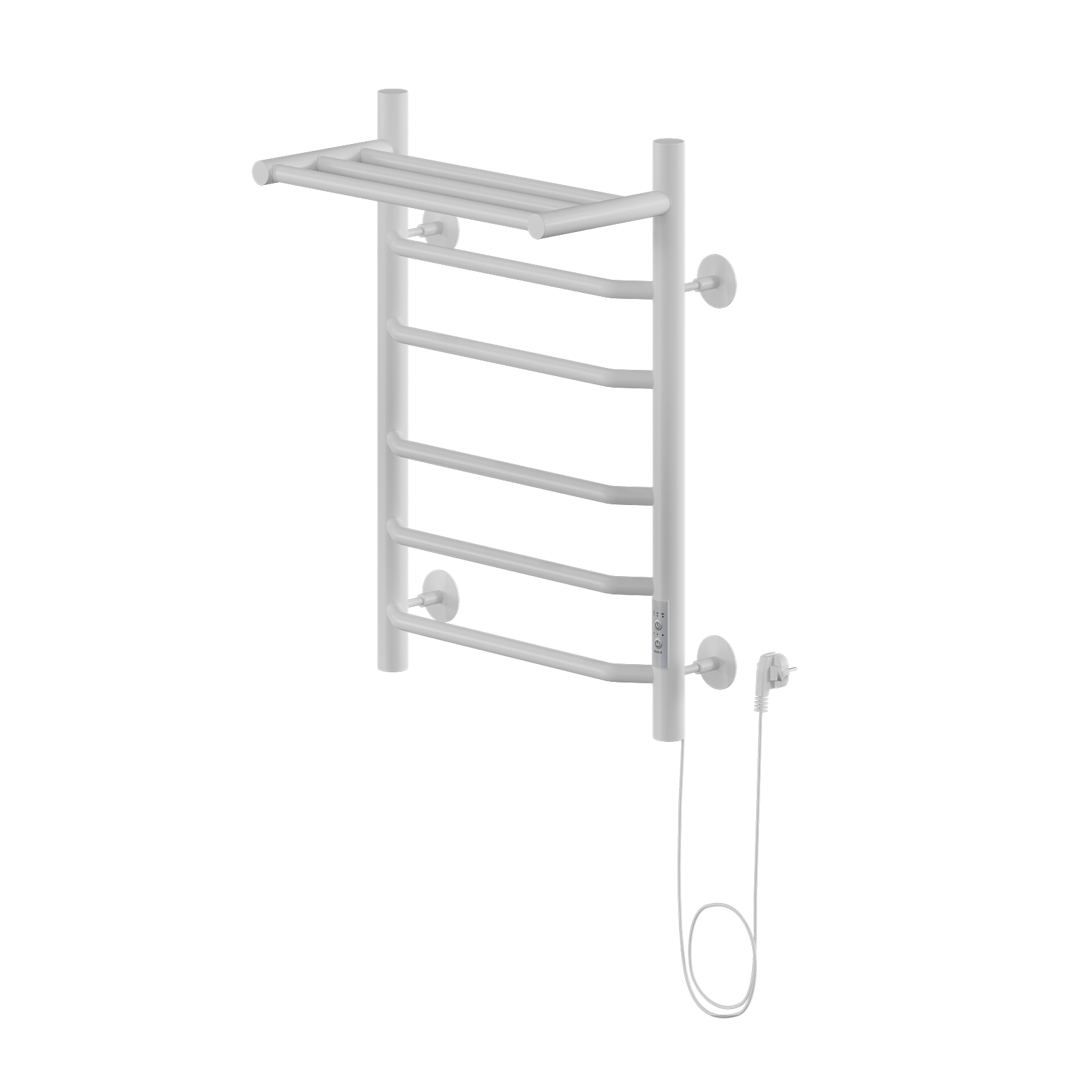 Изображение товара Электрический полотенцесушитель Ника WAY-3 500x600 мм 155 Вт с терморегулятором и полкой