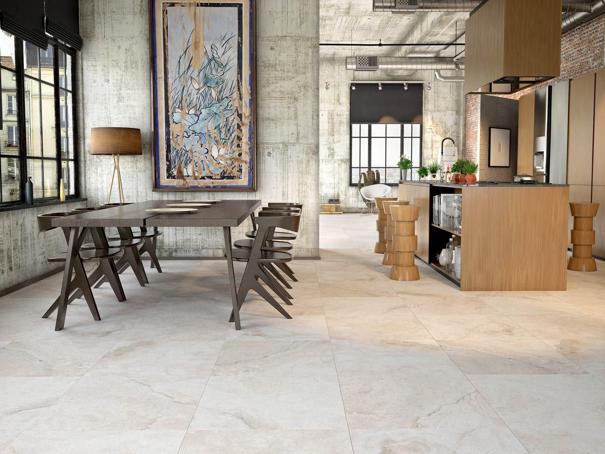 Изображение товара Керамогранит Granitea Kykazar white 60x60 см для пола и стен Россия