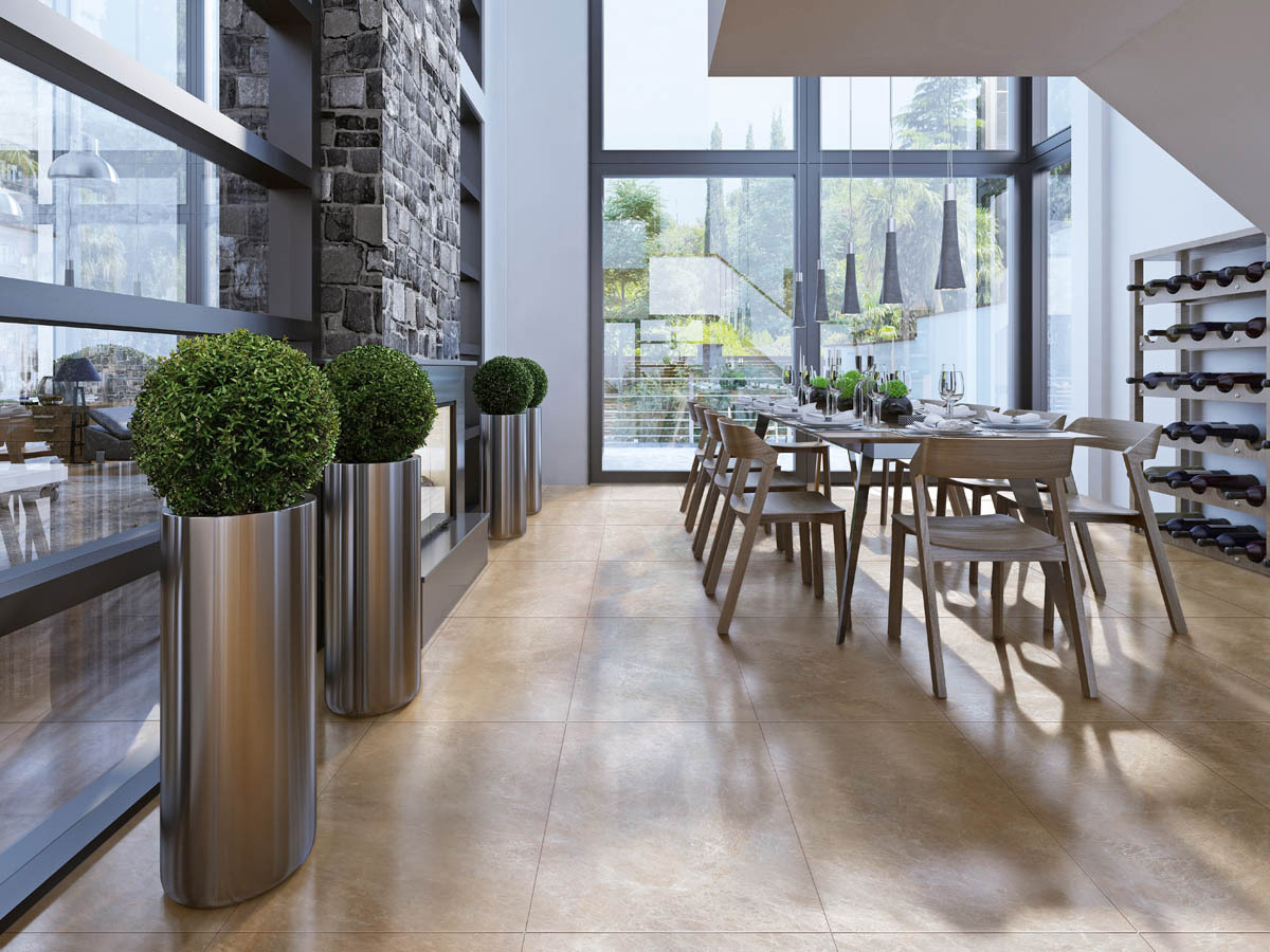 Изображение товара Керамогранит Granitea Грес G314PR 60x60см 1.44 м² цвет коричневый