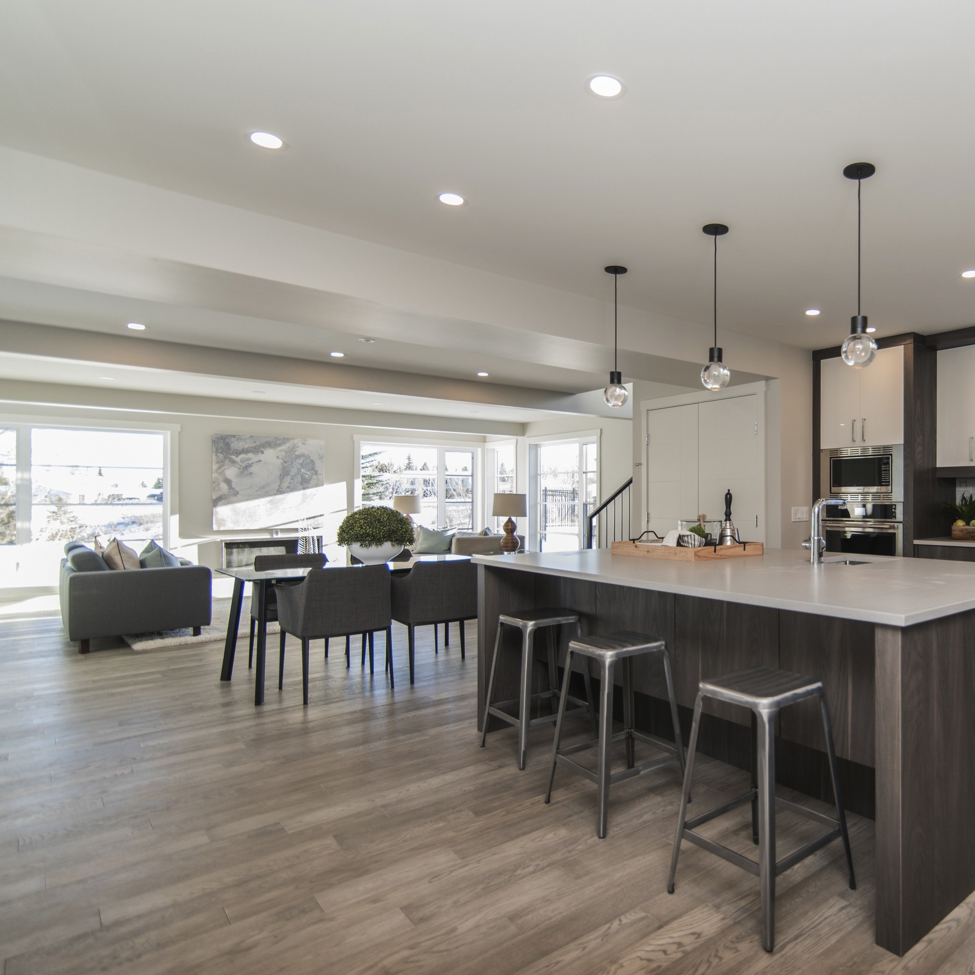 Изображение товара ПВХ плитка Decorifica Carpenter Oak 43 класс, толщина 5 мм, 2.1 м²