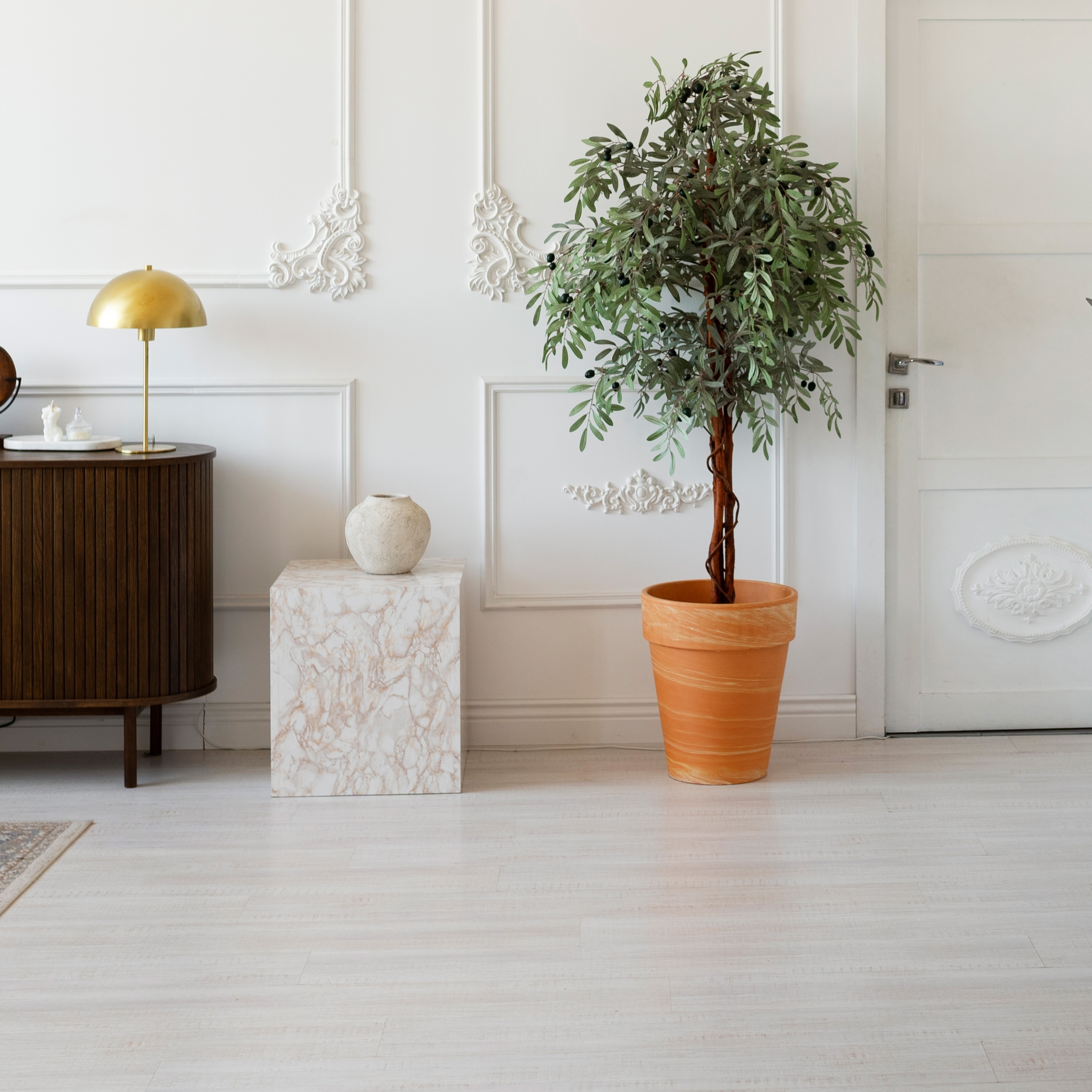 Изображение товара ПВХ плитка Decorifica Winterfold Forest 43 класс толщиной 5 мм с имитацией дерева