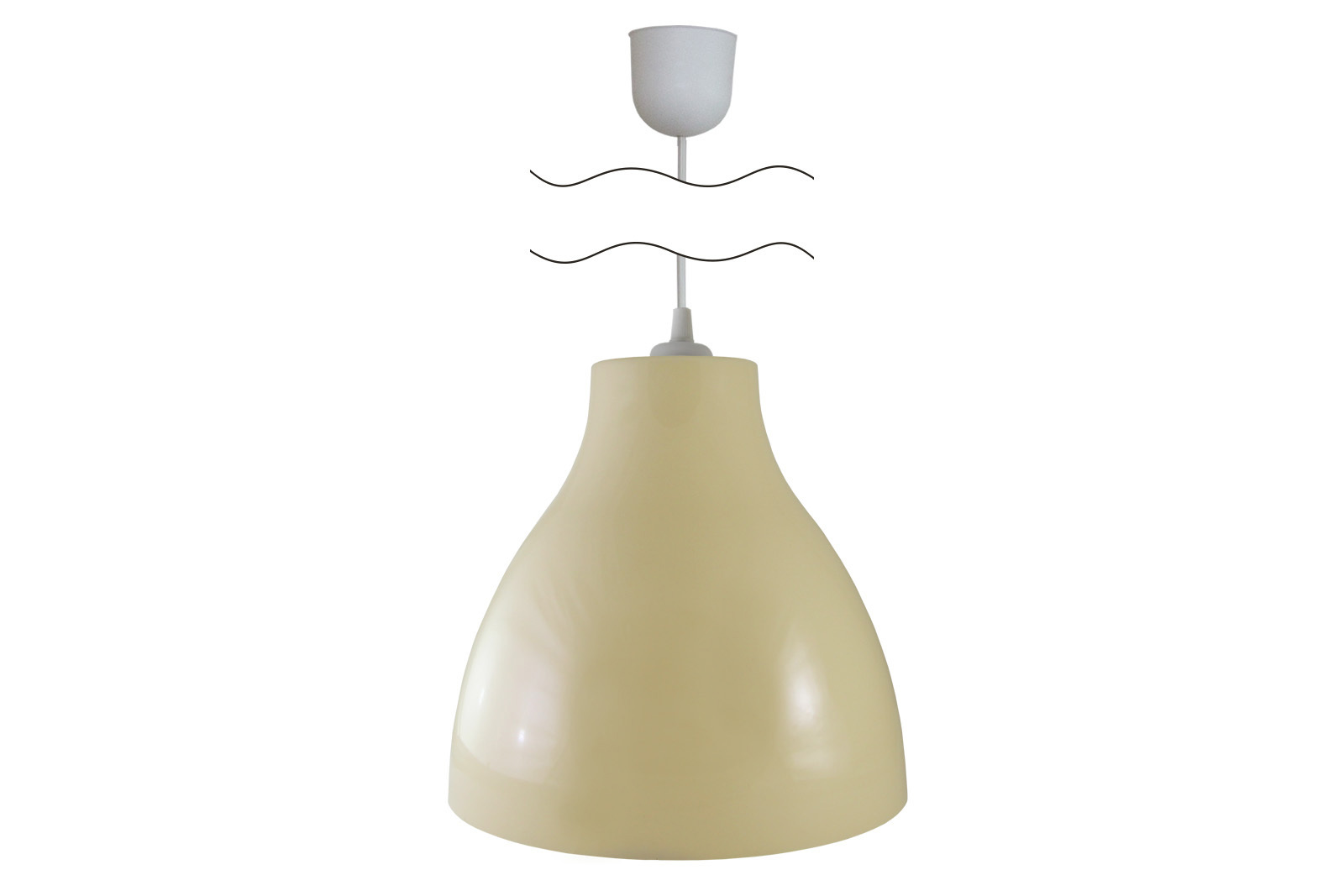 Изображение товара Подвесной светильник Electric SQ0313-0013 для помещения 25 м² бежевый, 60 Вт