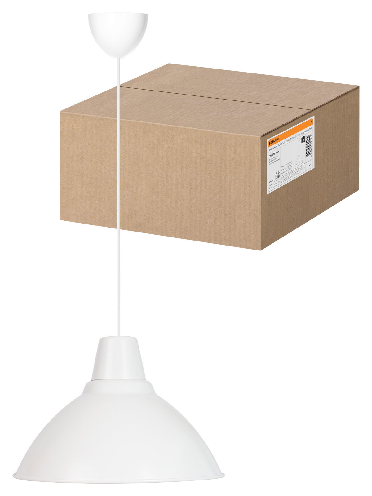 Изображение товара Подвесной светильник Tdm electric SQ0313-0046 стиль лофт 25 м² регулируемый белый