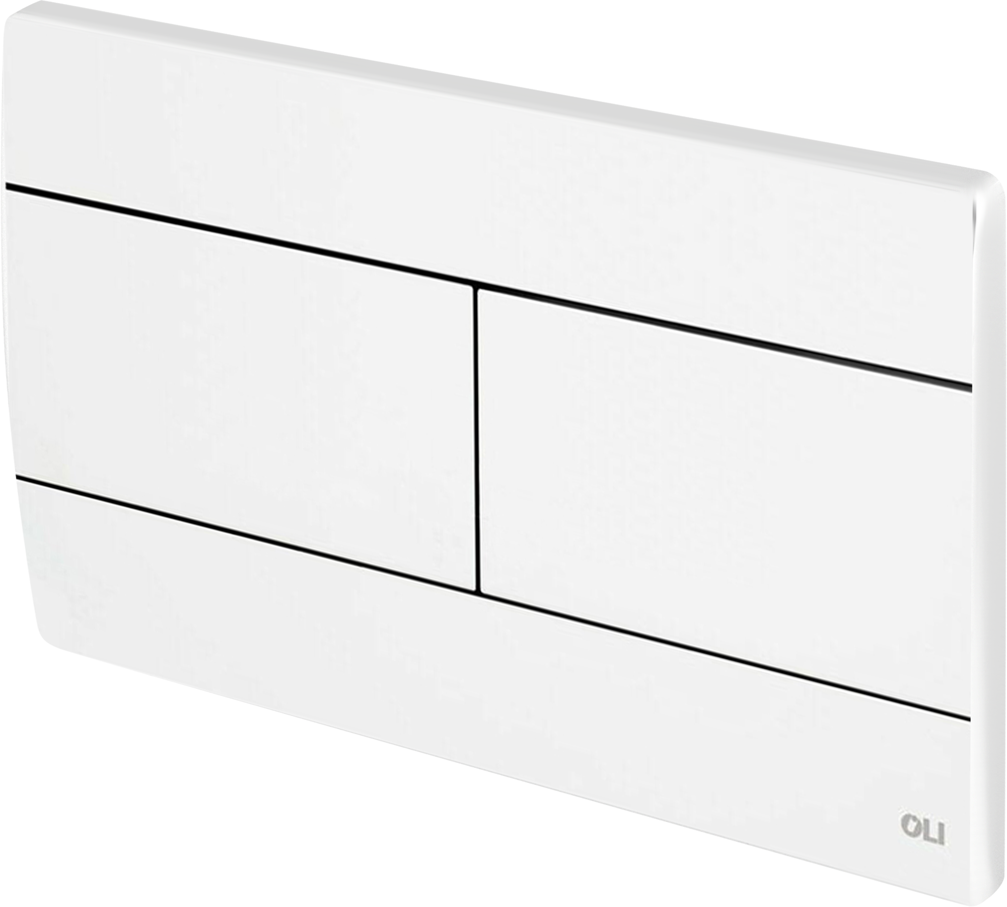 Инсталляция Oli 80 Eco 50 см для подвесного унитаза с кнопкой Slim цвет белый - 4