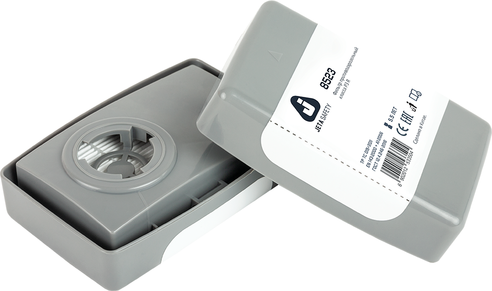 Изображение товара Фильтр противоаэрозольный Jeta Safety 8523 P3R для респираторов 2 шт