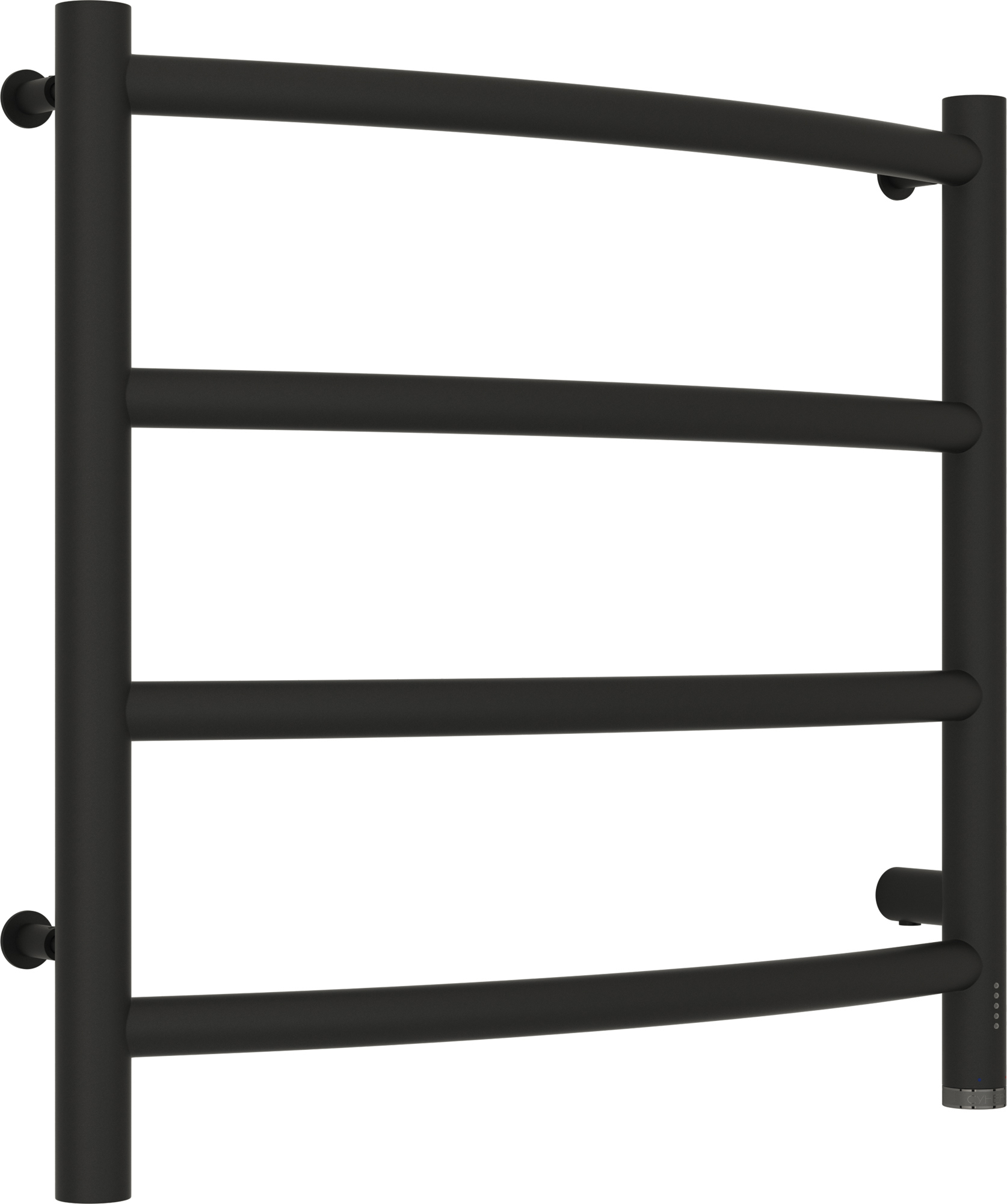 Изображение товара Электрический полотенцесушитель Сунержа Галант 4.0 72 Вт черный с электронным терморегулятором