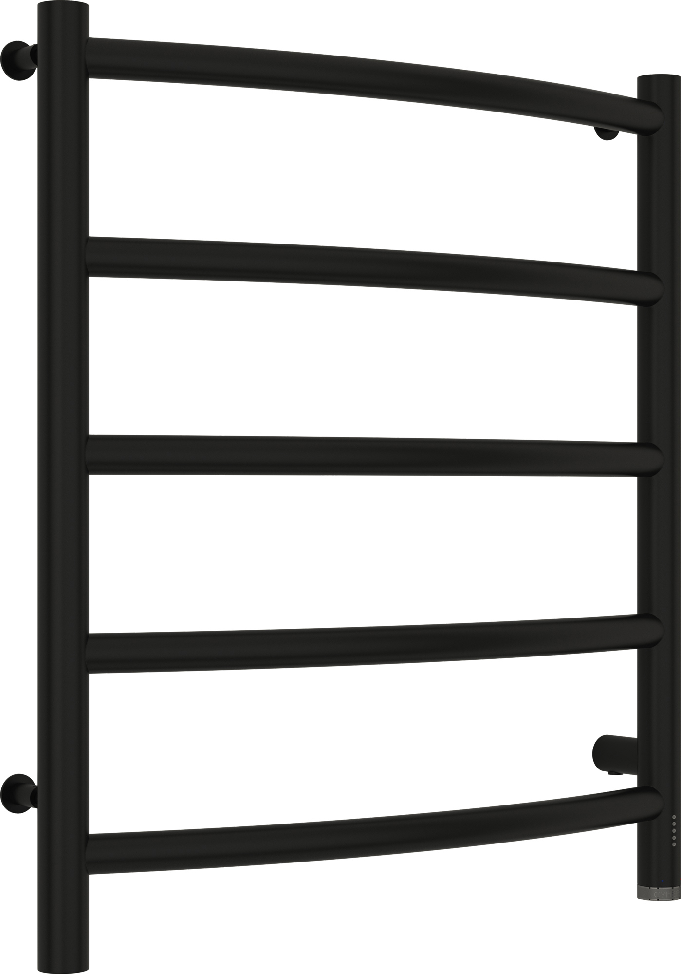 Изображение товара Электрический полотенцесушитель Сунержа Галант 4.0 90 Вт черный матовый IP54