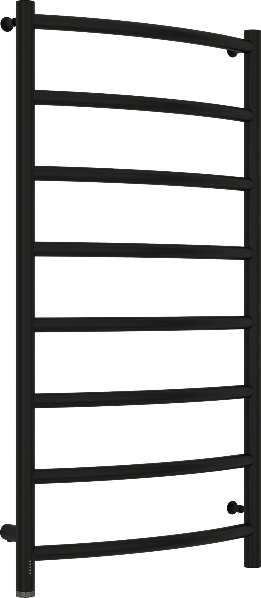 Изображение товара Электрический полотенцесушитель Сунержа Галант 4.0 147 Вт с терморегулятором черный матовый