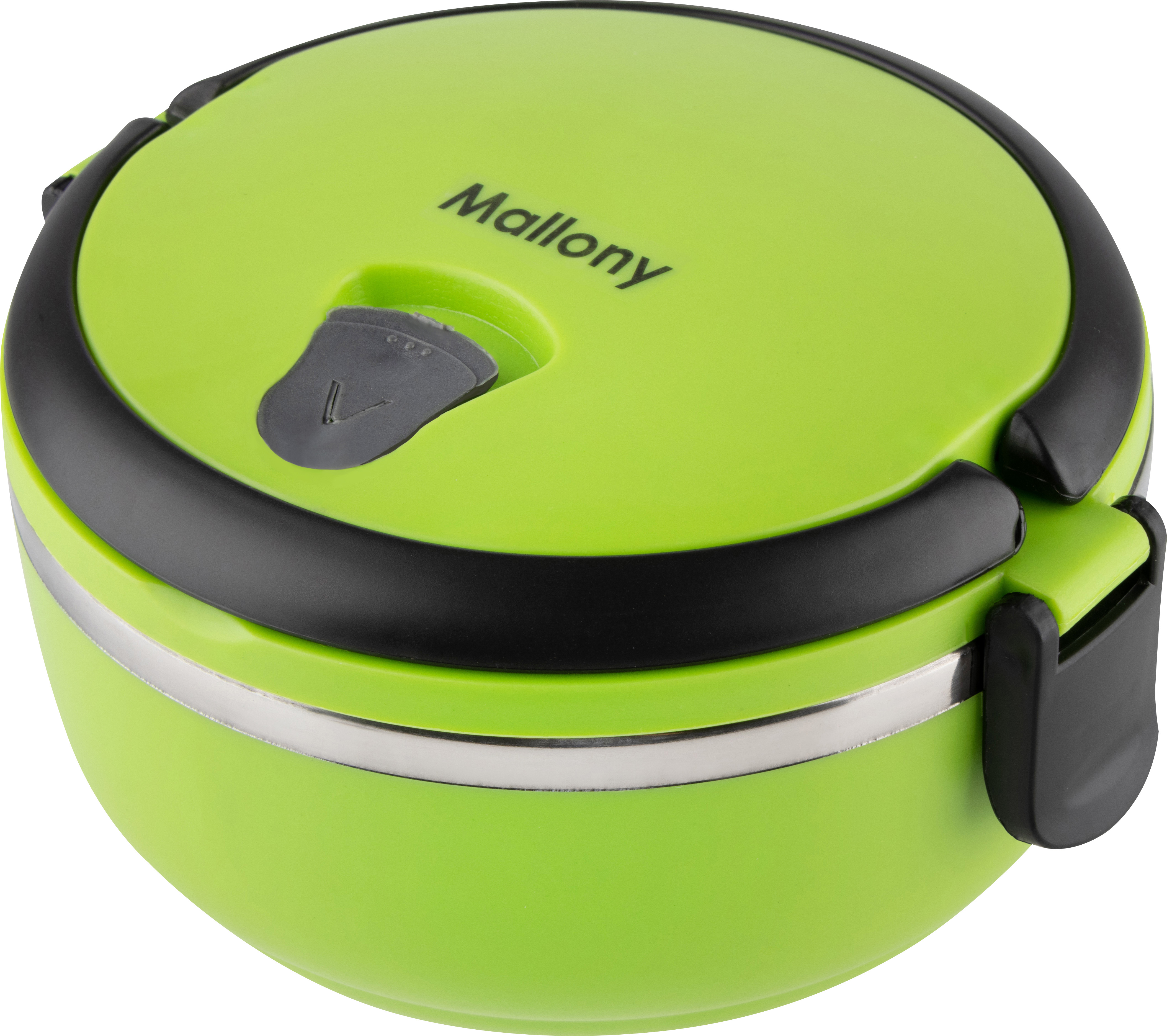 Изображение товара Термоконтейнер 0.6 л металлическая колба цвет зеленый