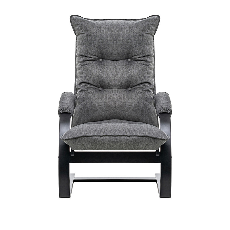 Изображение товара Кресло-качалка Монако LESSET гнутоклееная рогожка 110 см черное