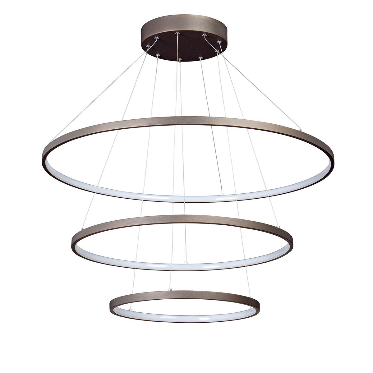 Изображение товара Люстра подвесная светодиодная Vitaluce V4600-9_3S 12 м² современный стиль хром