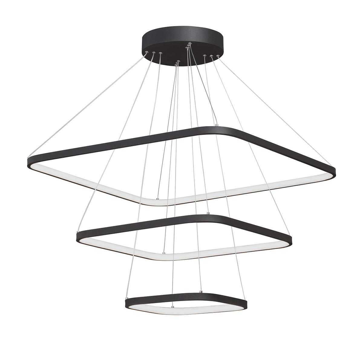 Изображение товара Светильник подвесной светодиодный Vitaluce V4617-1_3S цвет черный