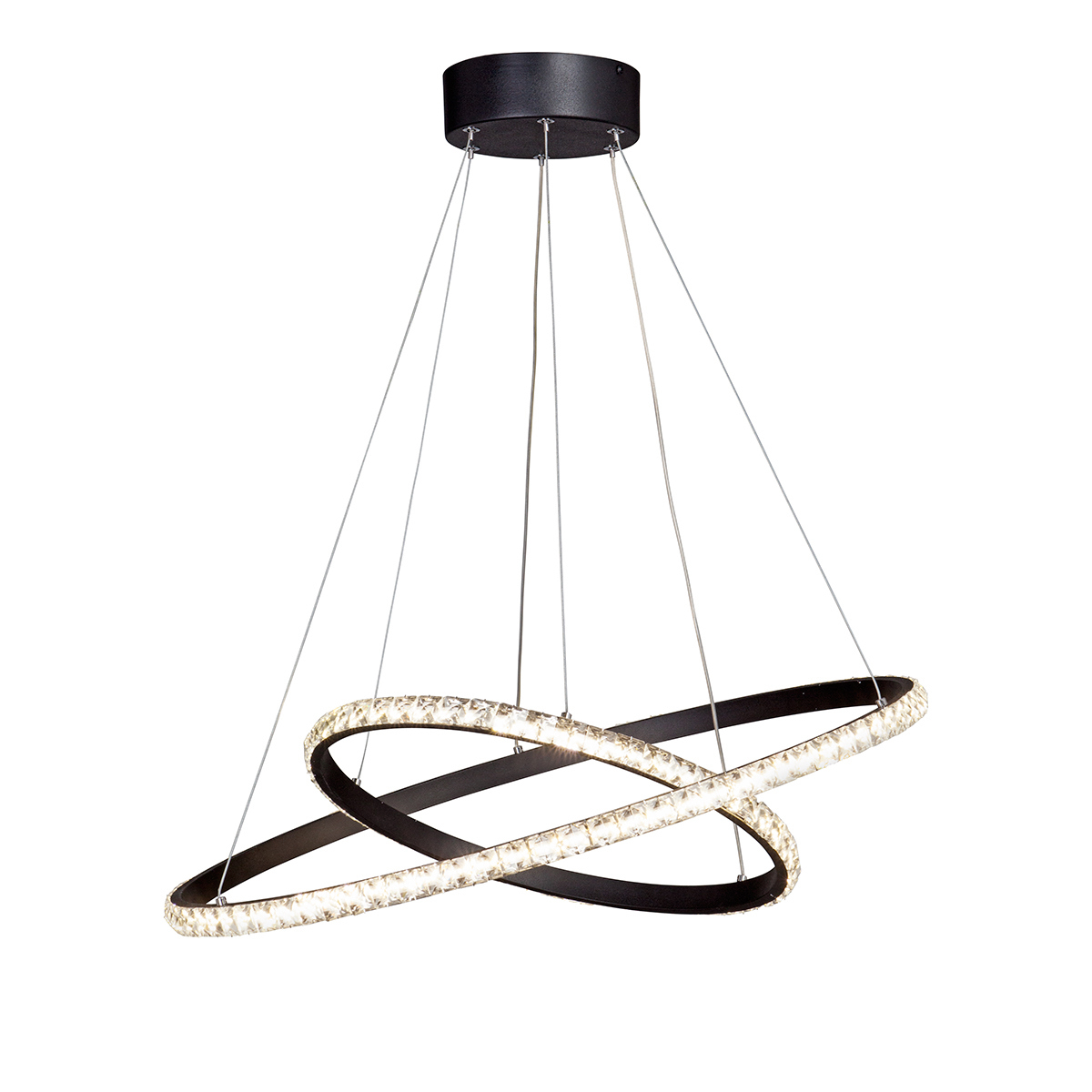 Изображение товара Светильник подвесной светодиодный Vitaluce V4628-1 V4628-1_2S 15 м² цвет черный