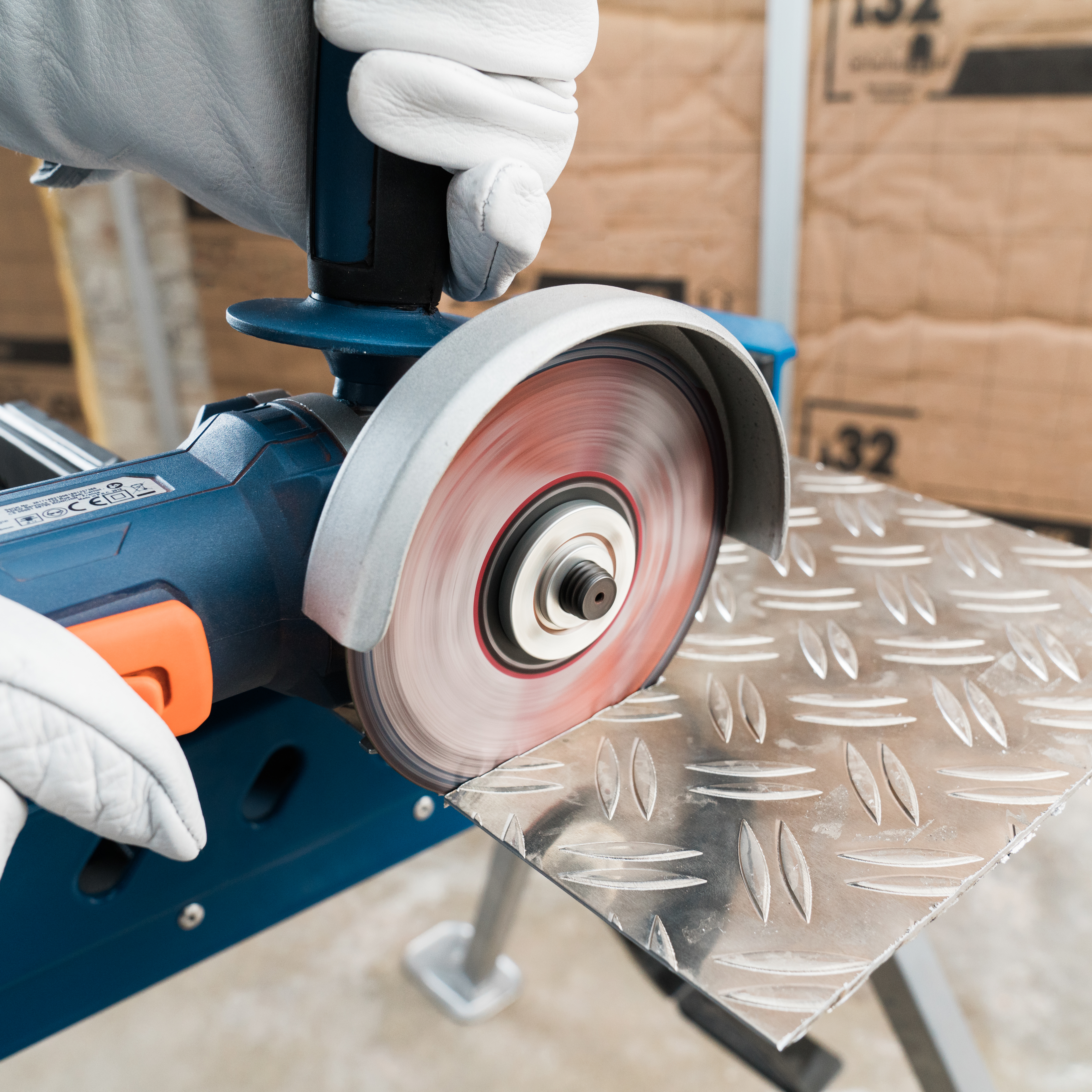 Диск зачистной по нержавеющей стали тип 27 Dexter 125x22.2x6 мм