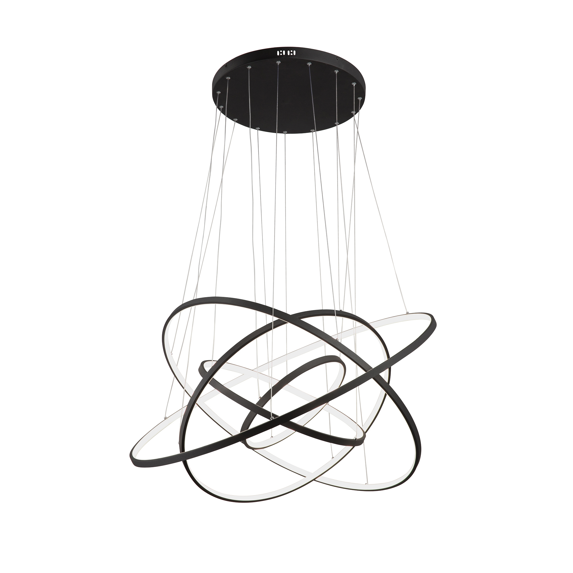 Изображение товара Подвесной светодиодный светильник VITALUCE V4600-1/5S 51 м² черный нейтральный белый свет