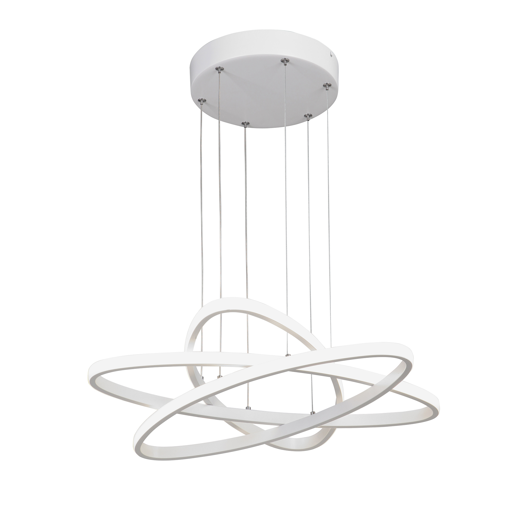 Изображение товара Светильник подвесной светодиодный VITALUCE V4648-0/3S 24 м² нейтральный белый свет цвет белый