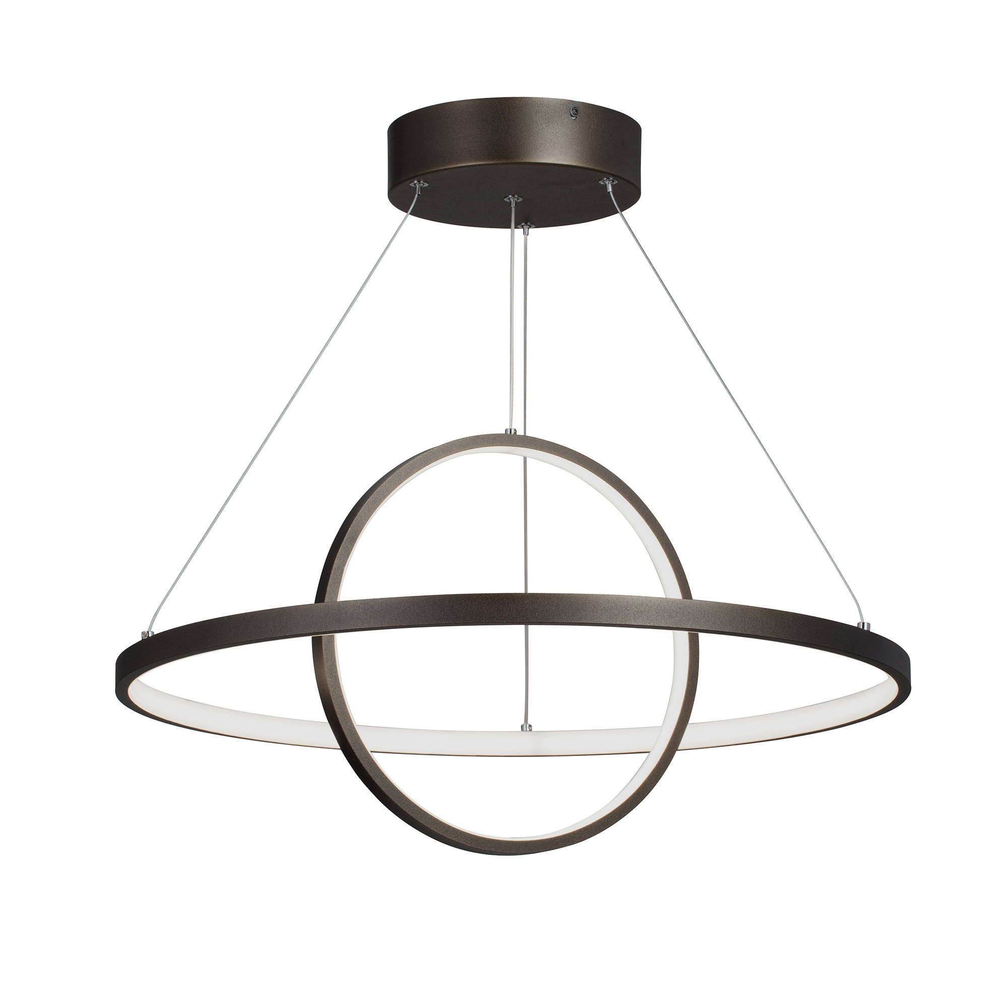 Изображение товара Светильник подвесной светодиодный VITALUCE V4676-2/2S 13 м² бронза нейтральный белый свет