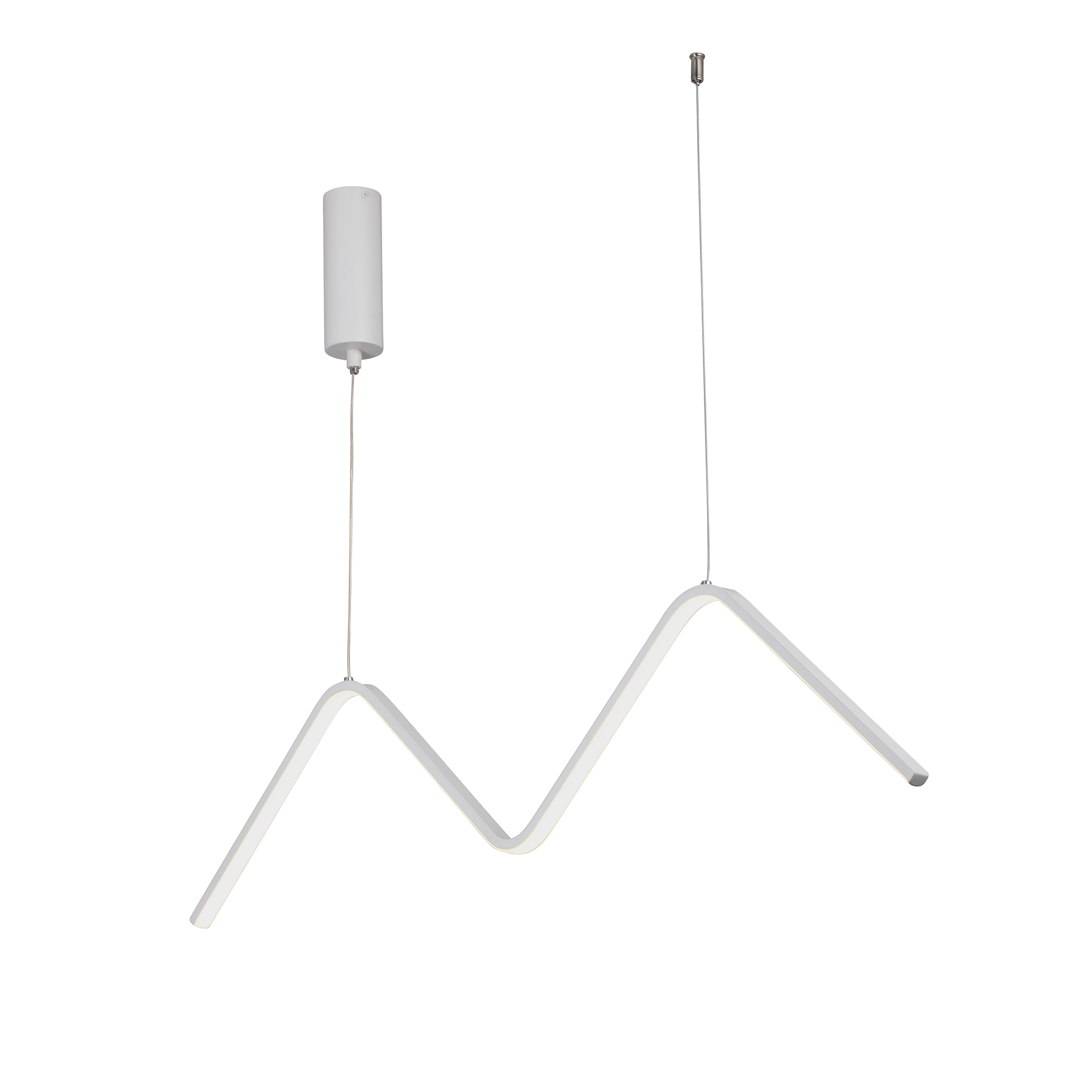 Изображение товара Современный подвесной светодиодный светильник VITALUCE V4691-0/1S белый дизайн для 8 м²