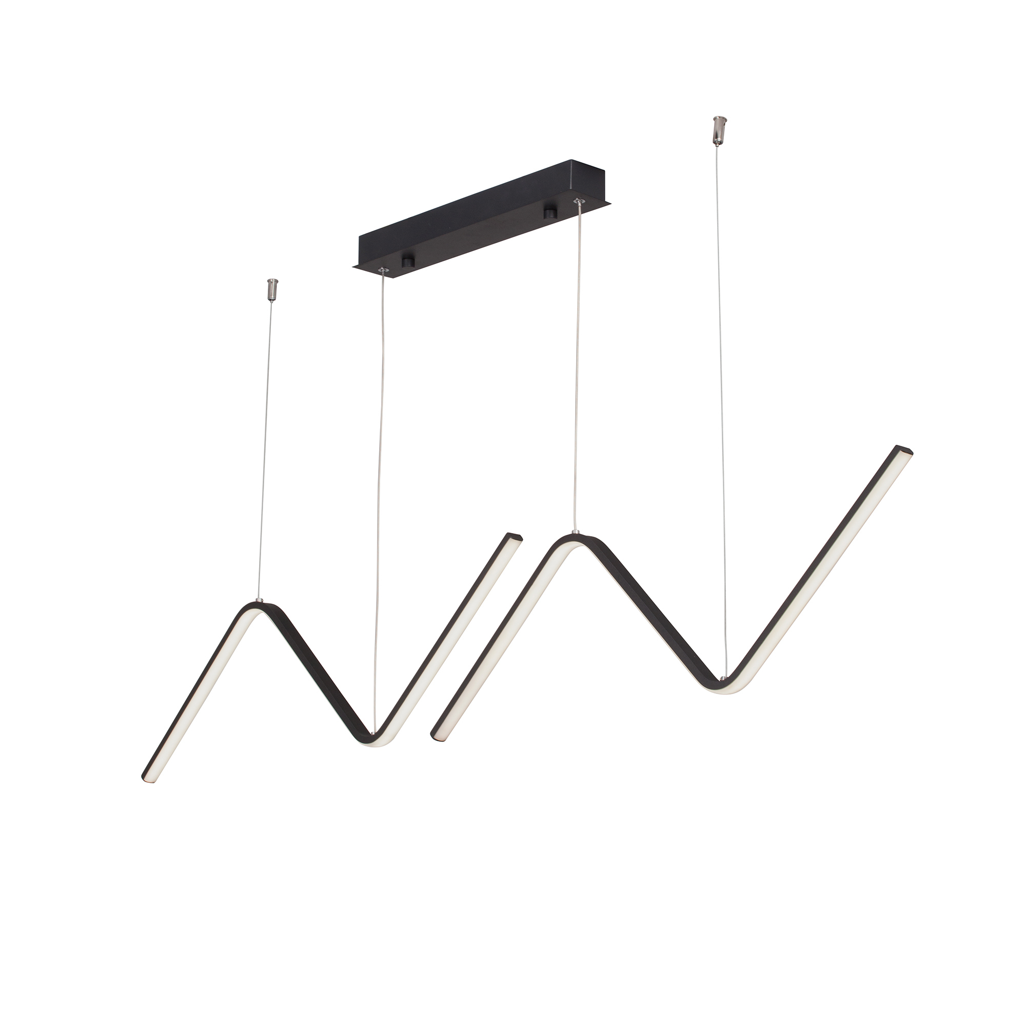 Изображение товара Светильник подвесной светодиодный VITALUCE V4691-1/2S 8 м² нейтральный белый свет цвет черный