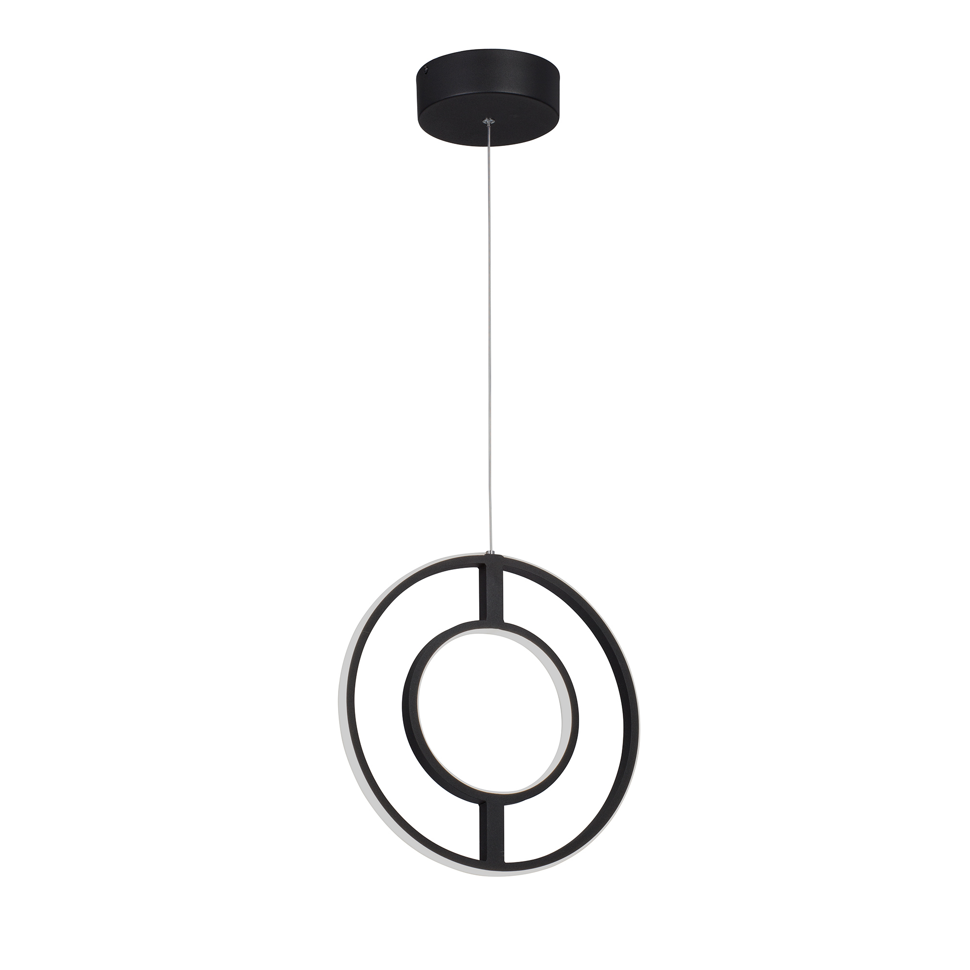 Изображение товара Светильник подвесной светодиодный VITALUCE V4672-1_1S V4672 11 м² нейтральный белый свет цвет черный