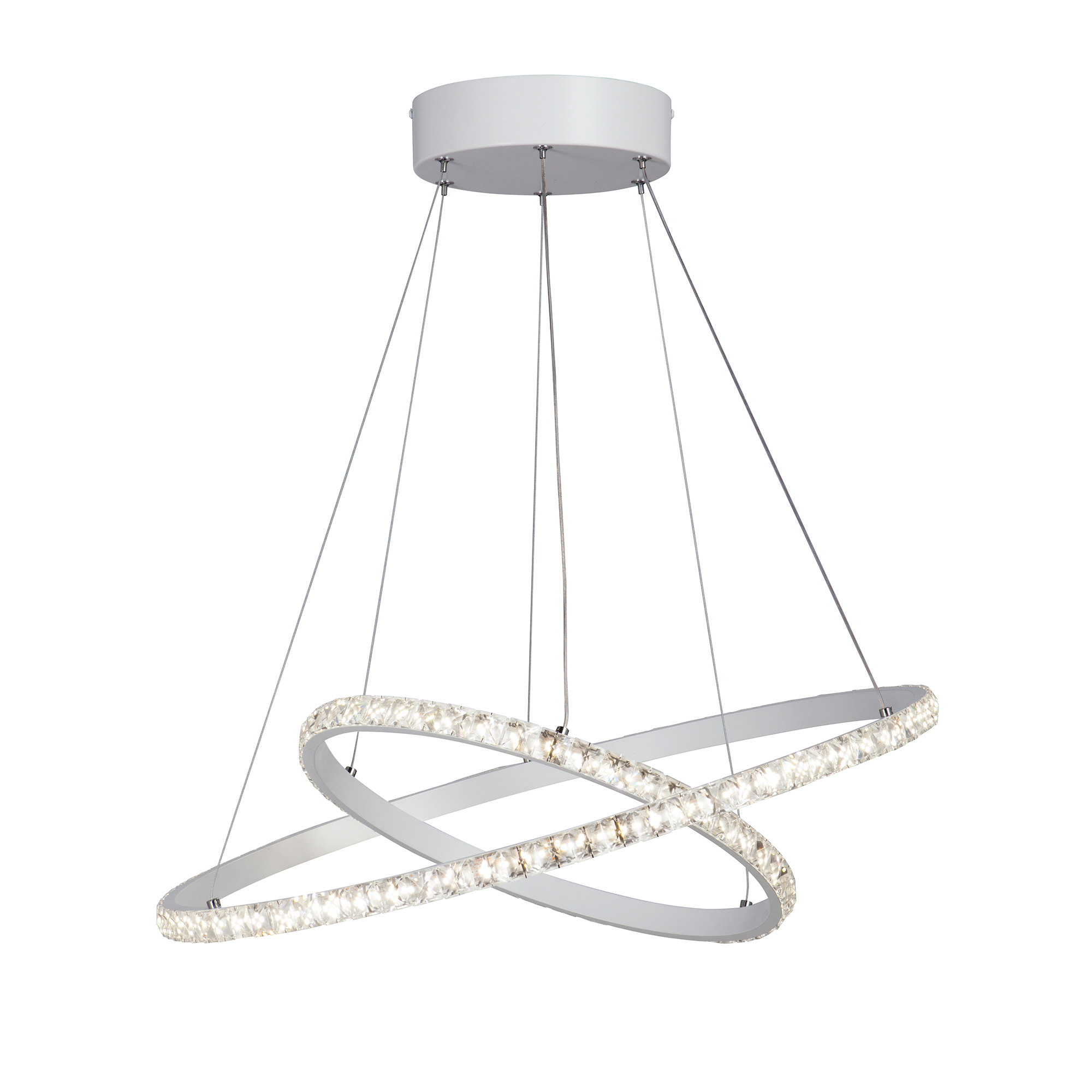 Изображение товара Подвесной светодиодный светильник VITALUCE V4628-0/2S 15 м² стиль современный белый