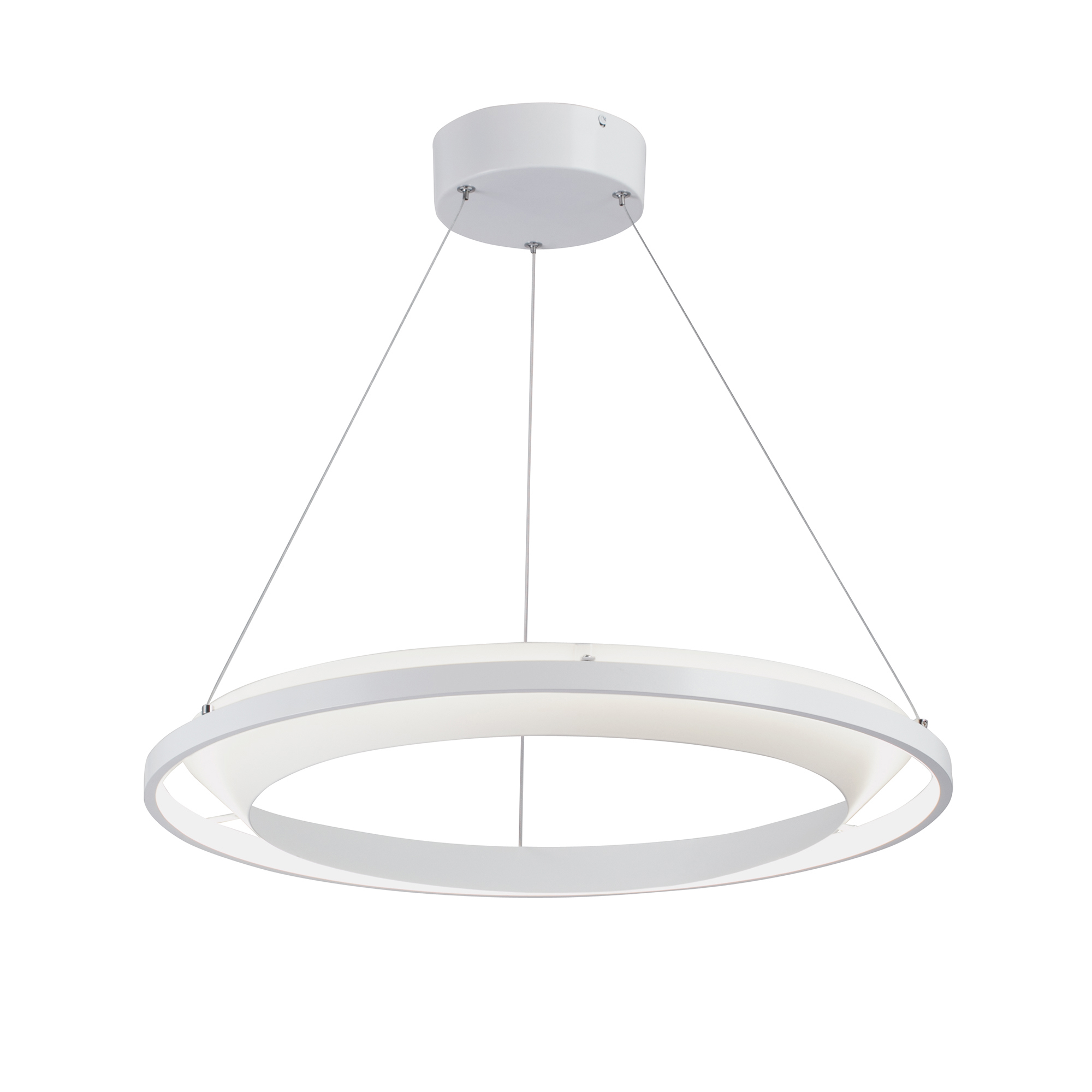 Изображение товара Светильник подвесной светодиодный VITALUCE V4681-0/1S 8 м² нейтральный белый свет цвет белый