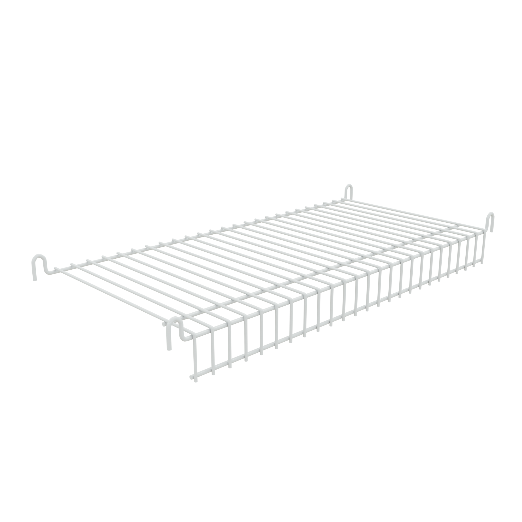 Изображение товара Полка сетчатая НАЙДИ борт вниз 600x300 мм белый муар