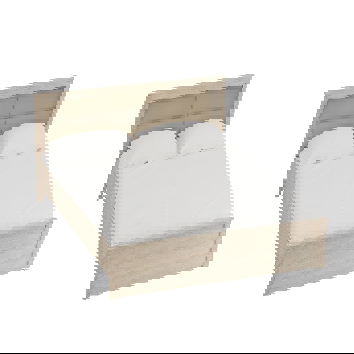 Изображение товара Кровать MG Элана 63871_1 120x200 см ЛДСП цвет дуб сонома