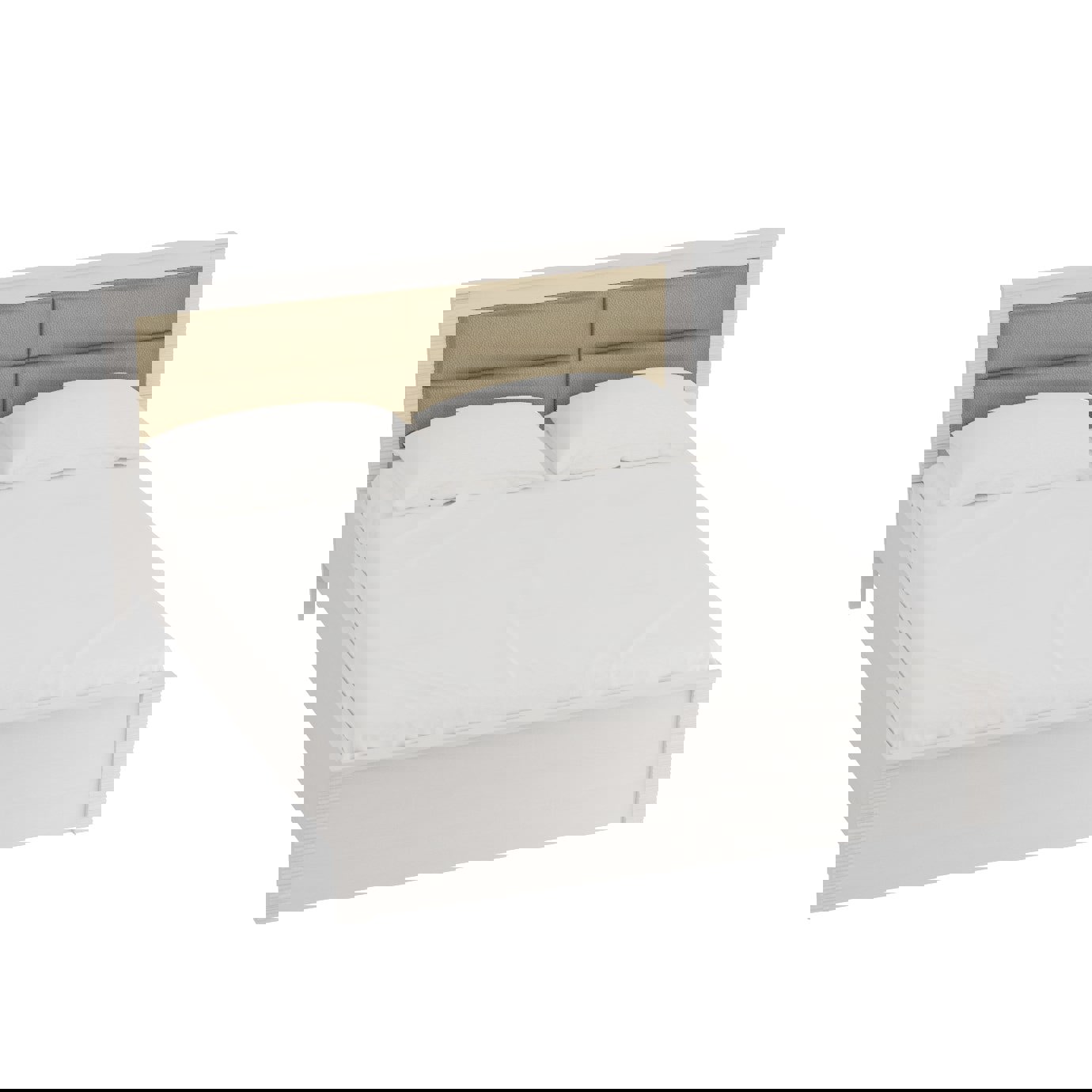 Изображение товара Кровать MG Элана 62163_1 180x200 см ЛДСП белая современная мебель для спальни