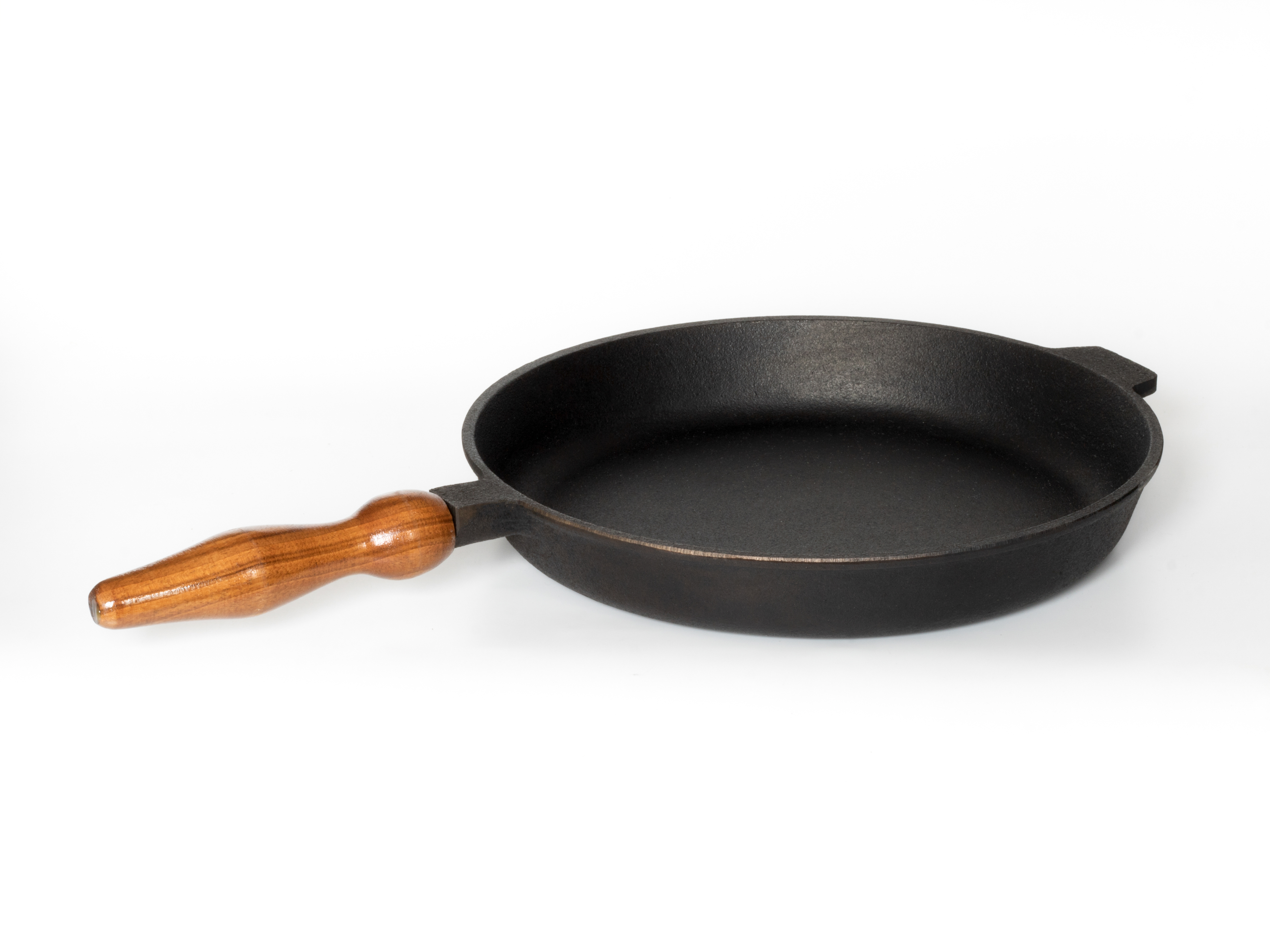 Изображение товара Чугунная сковорода DAVR METALL 28 см с съемной ручкой для индукционных плит